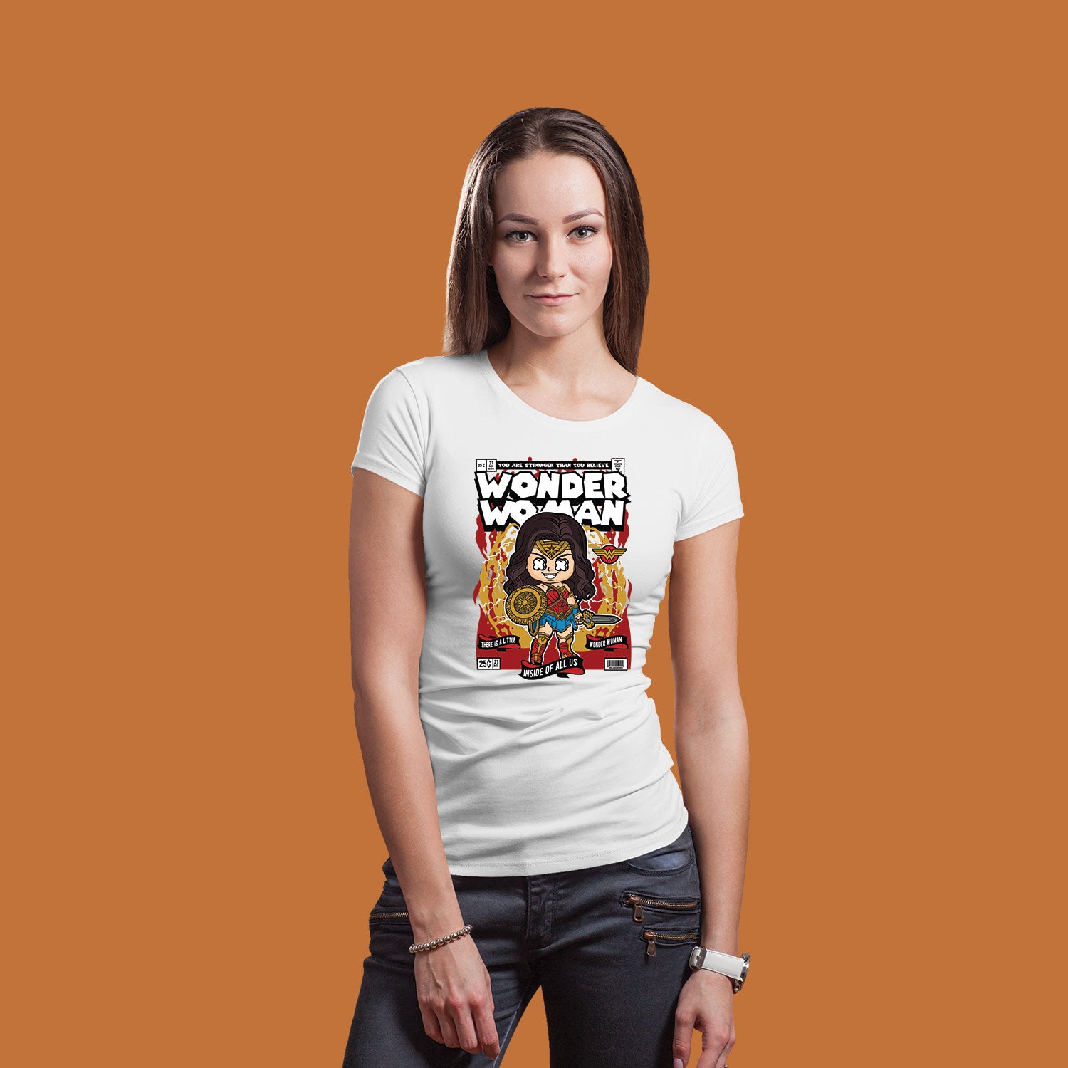 Wonder Woman – Tantra Original Brand Since 1997 – Women’s Cotton Tee Everyday Wear - Shipping Globally!