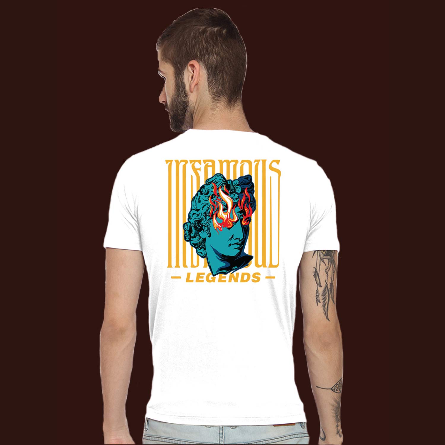 Legends 2 T-Shirt – Tantra Original Brand Since 1997 – Unisex Cotton Tee – Graphic Casual Everyday Wear - Shipping Globally!