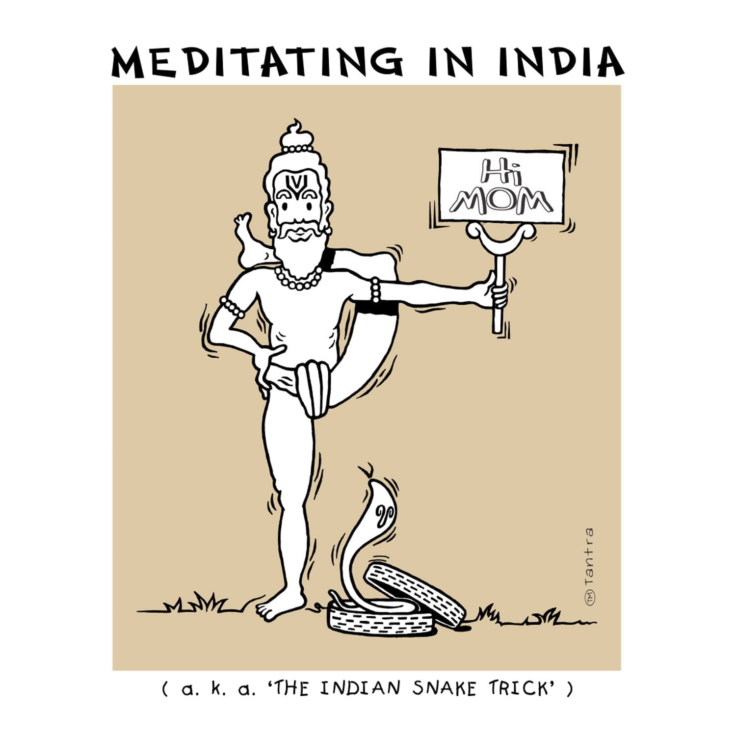 Meditating in India - Shipping Globally!