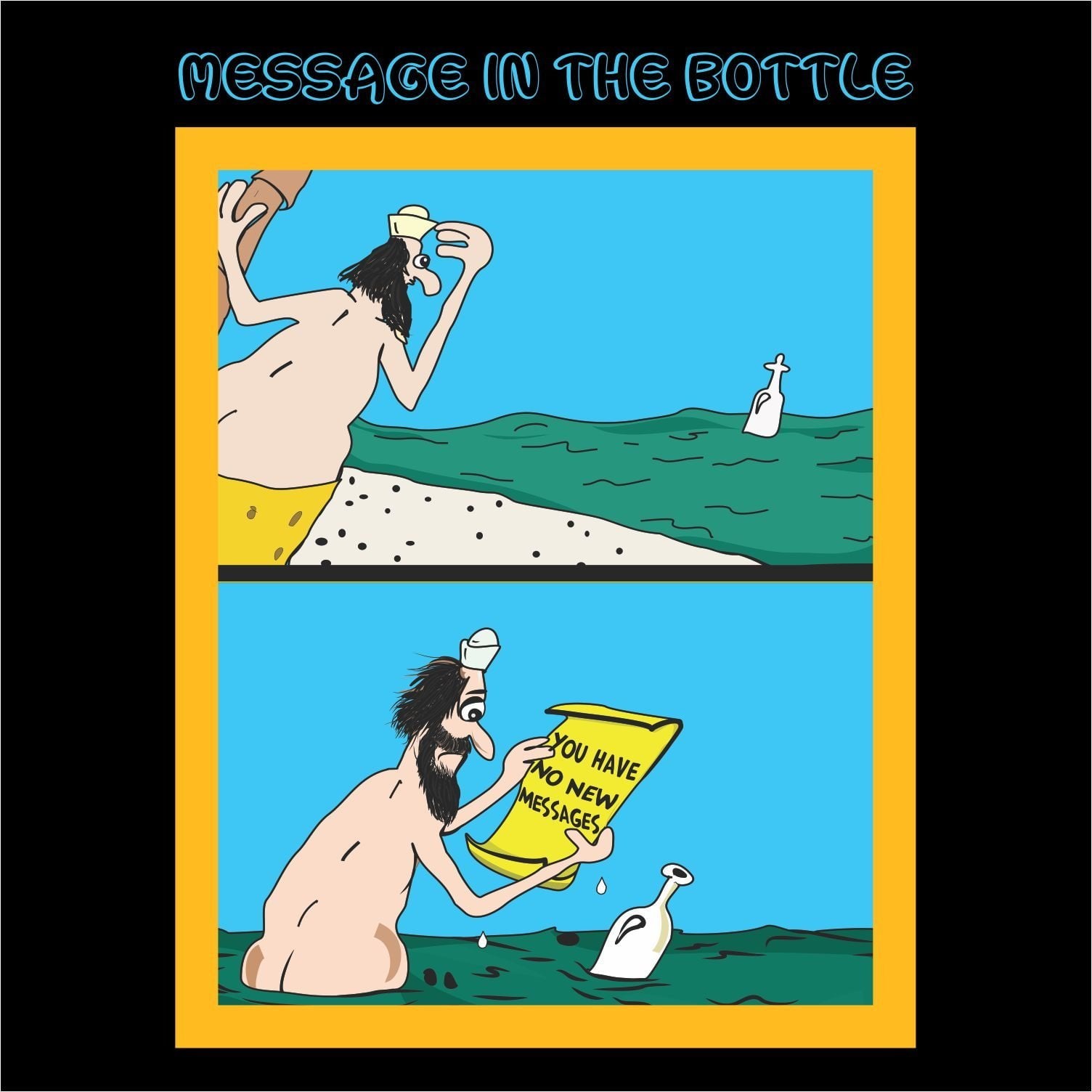Message Bottle - Shipping Globally!