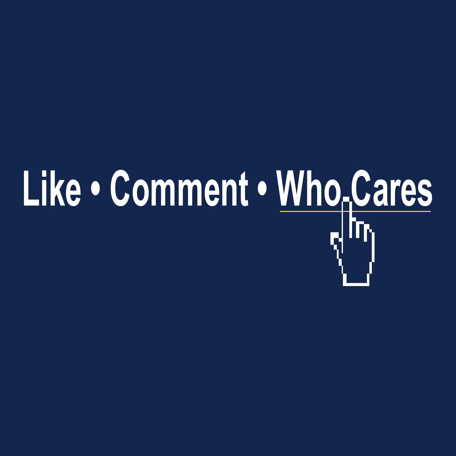 Who Cares – Tantra Original Since 1997 – Unisex Cotton Tee Everyday Wear – Shipping Globally!