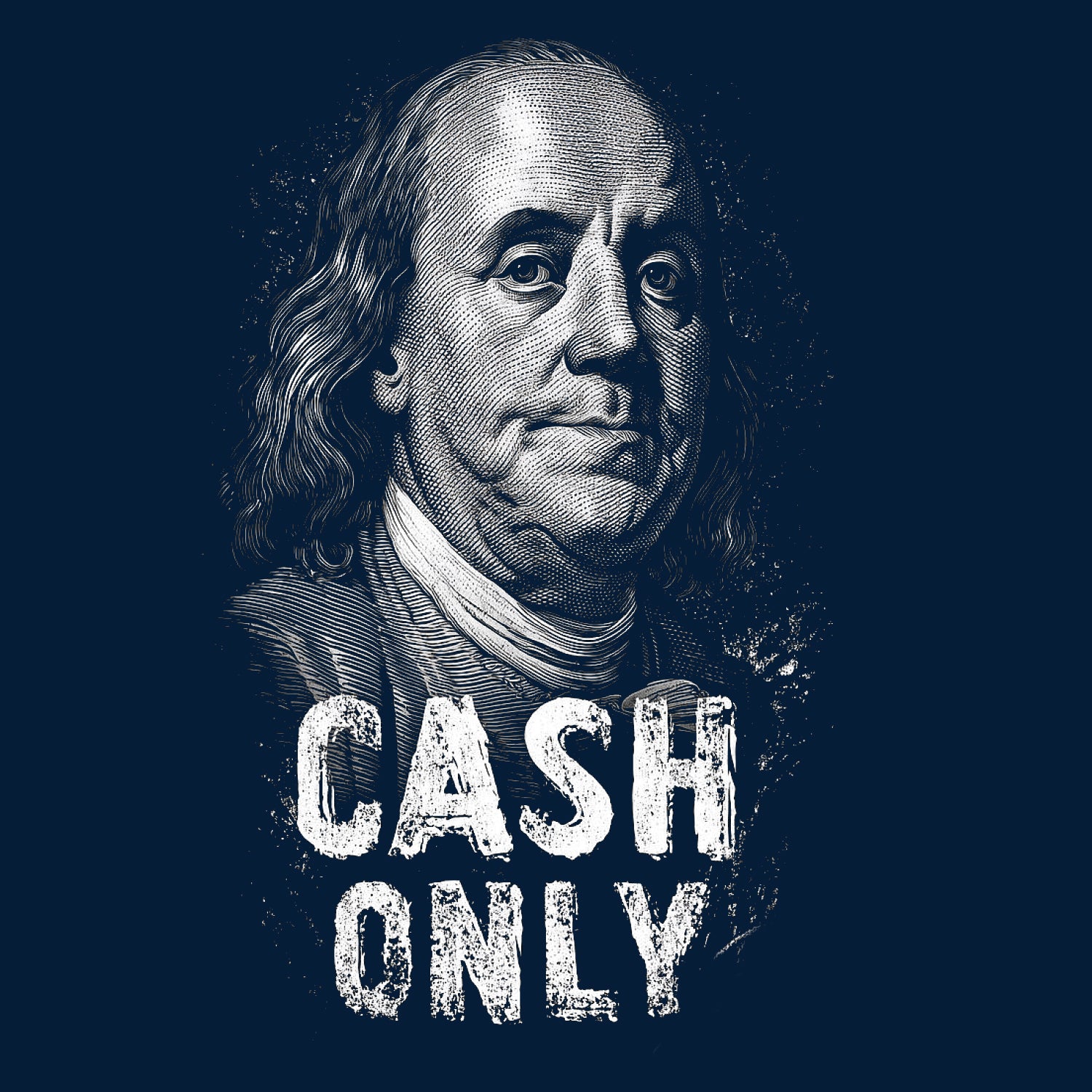Tantra Cash Only Graphic Cotton Unisex T-Shirt Everyday Casual Wear Original Since 1997 Shipping Globally