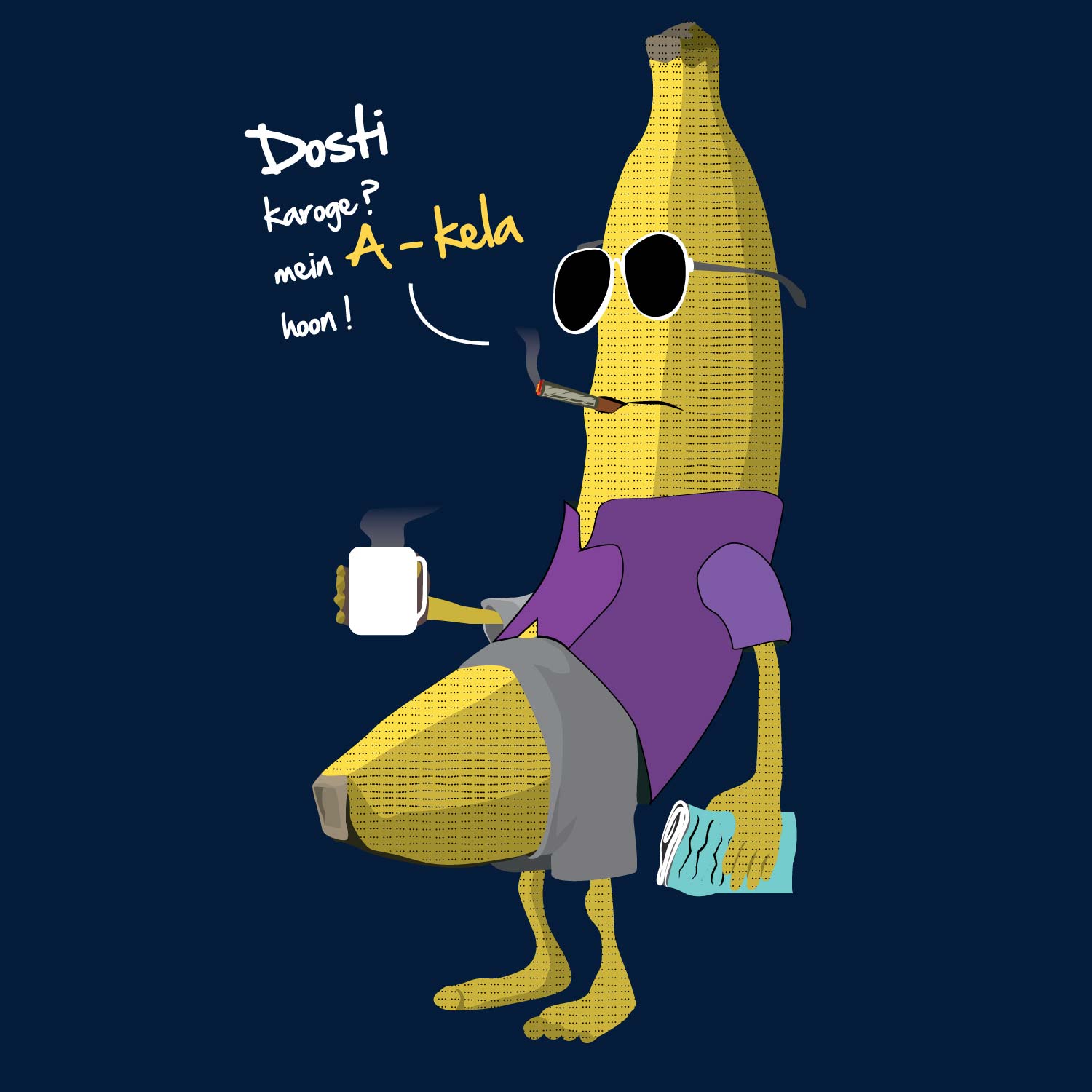 A Kela – Tantra Original Since 1997 – Unisex Cotton Tee Everyday Wear – Shipping Globally!