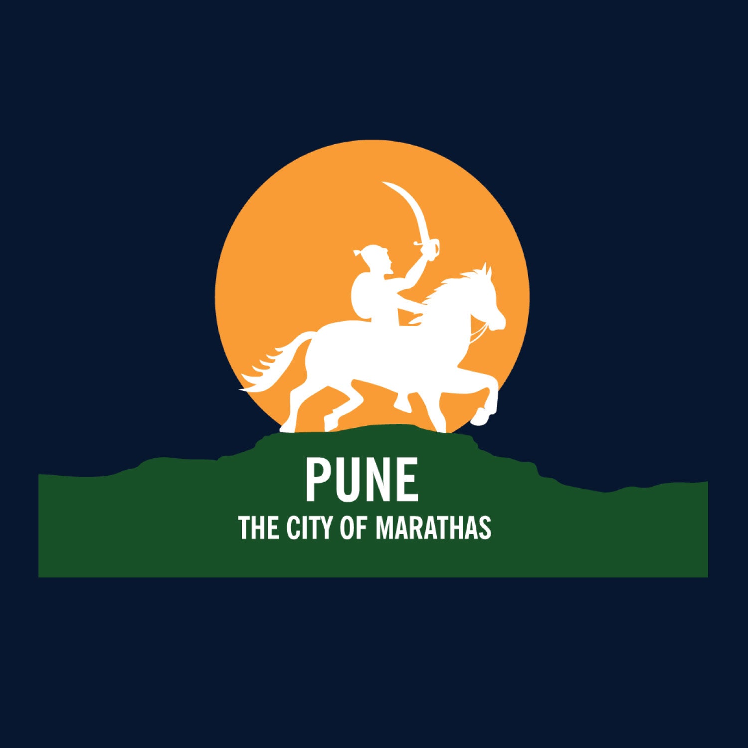 Tantra City of Marathas Pune Graphic Cotton Unisex T Shirt Everyday Casual Wear Original Since 1997