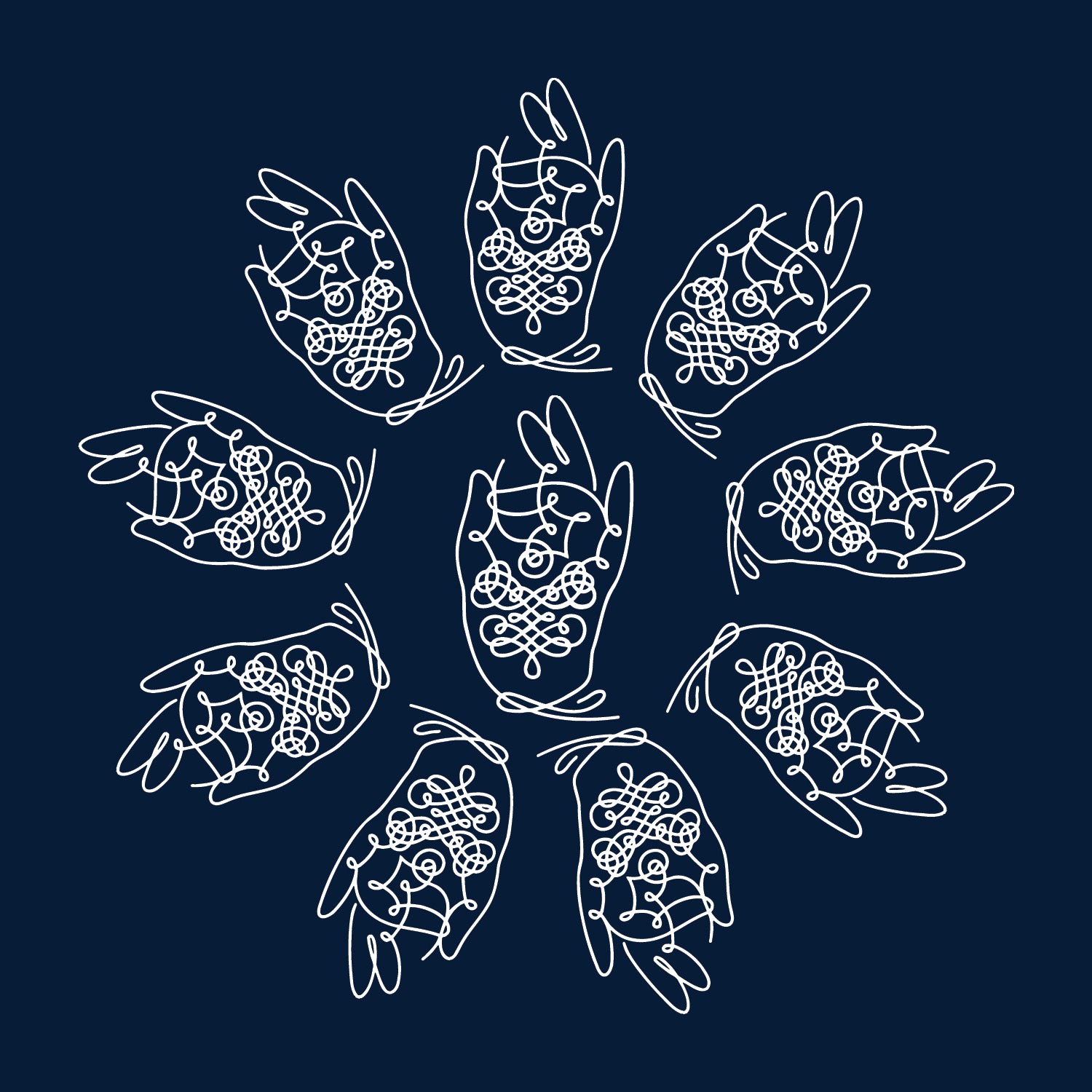 Mudra – Tantra Original Since 1997 – Unisex Cotton Tee Everyday Wear – Shipping Globally!