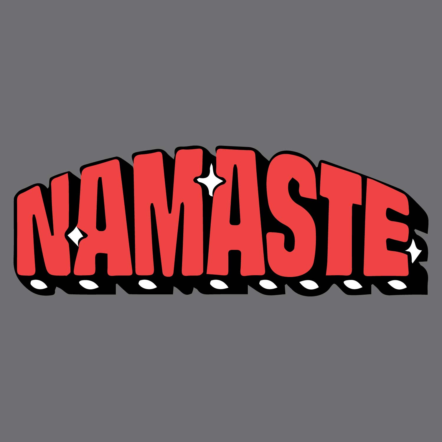 Namaste 2 – Tantra Original Brand Since 1997 – Unisex Graphic Cotton Tee – Spiritual-Inspired Everyday Wear - Shipping Globally!