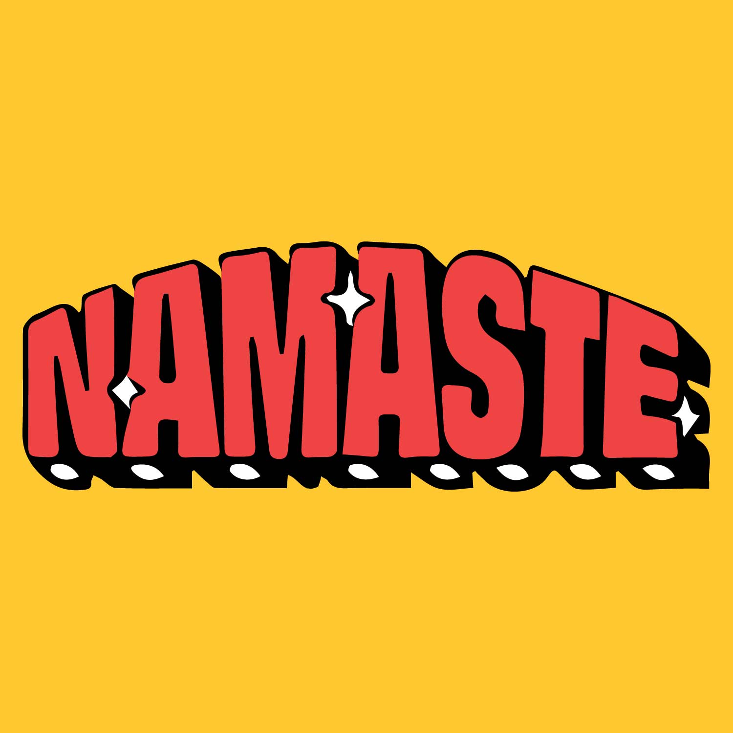 Namaste 2 – Tantra Original Brand Since 1997 – Unisex Graphic Cotton Tee – Spiritual-Inspired Everyday Wear - Shipping Globally!