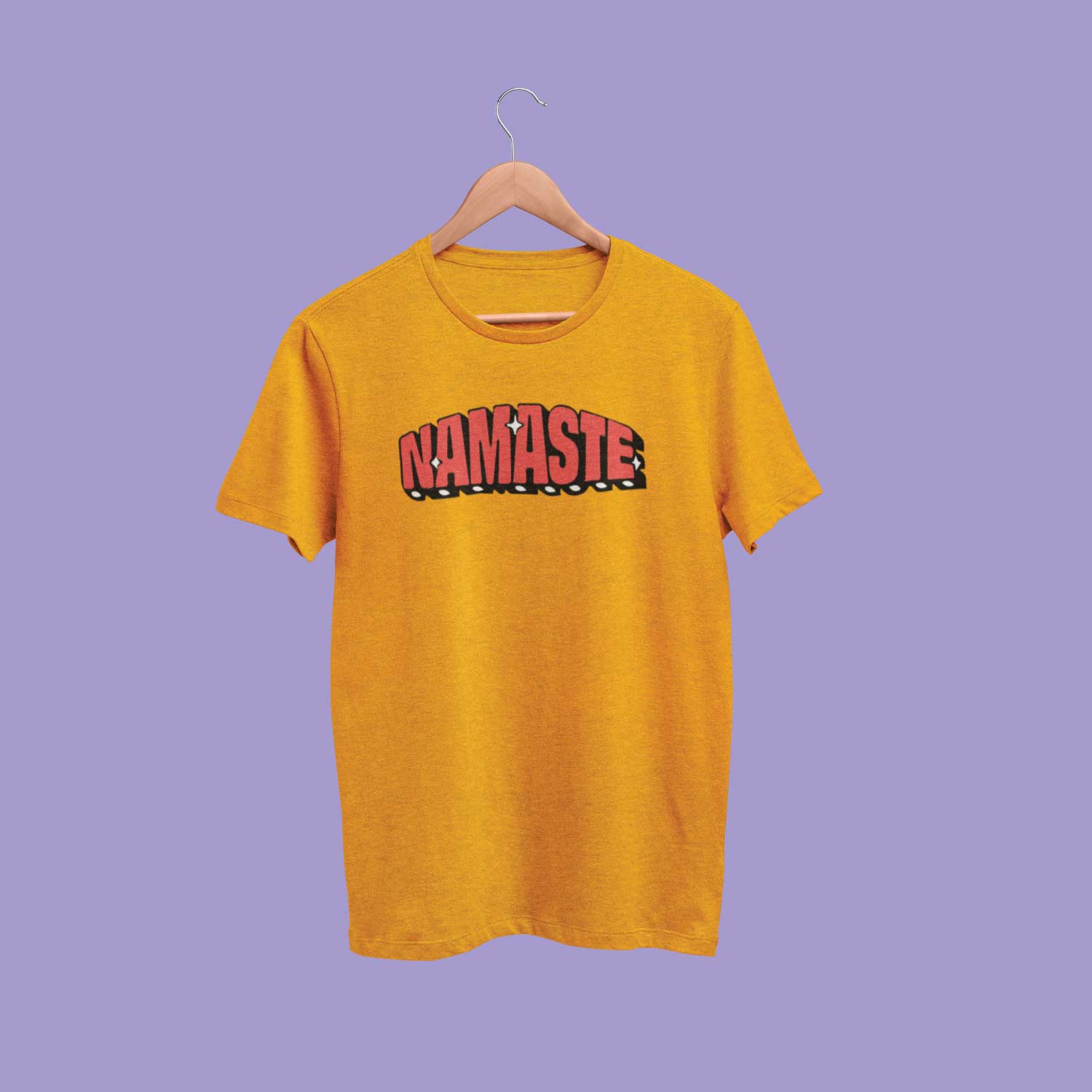 Namaste 2 – Tantra Original Brand Since 1997 – Unisex Graphic Cotton Tee – Spiritual-Inspired Everyday Wear - Shipping Globally!