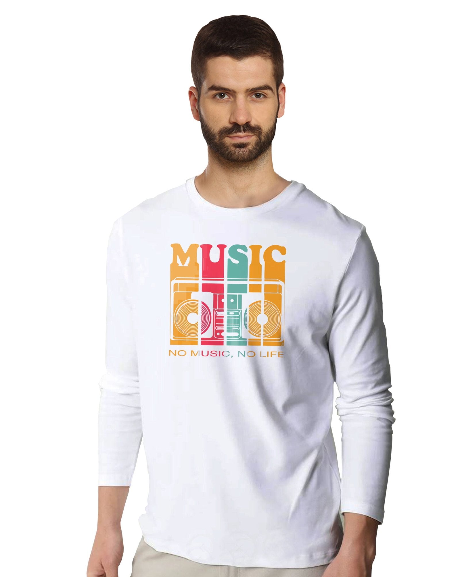 No Music No Life (Full Sleeves) - Shipping Globally!