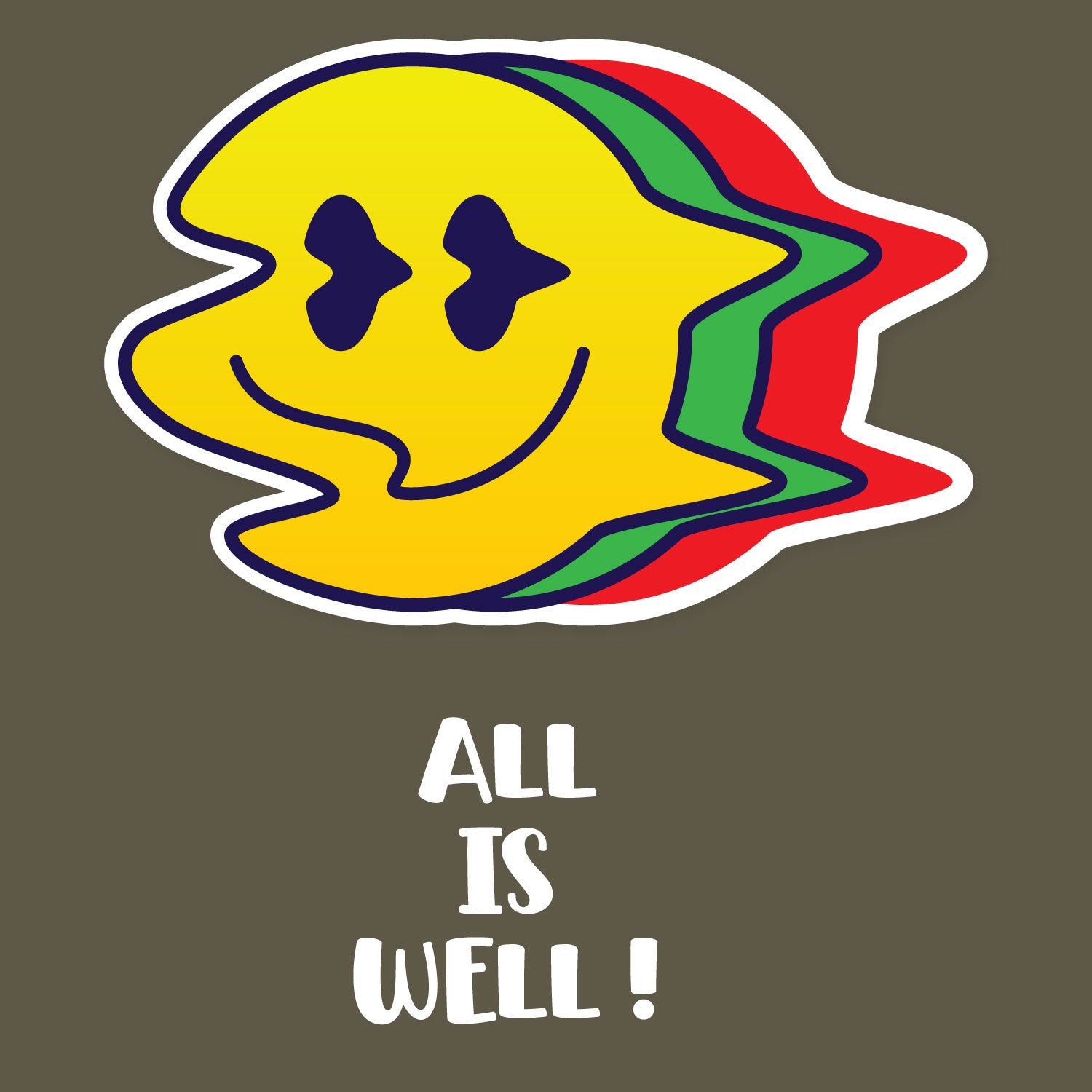 All Is Well Tantra Original Since 1997 – Unisex Cotton Tee Everyday Wear – Shipping Globally!