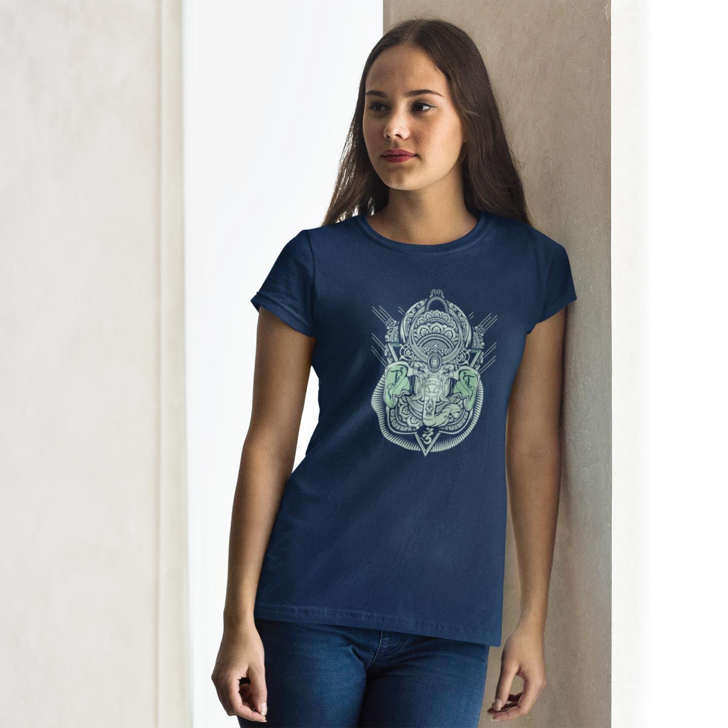 Om Ganesha Women’s Tee – Tantra Original Brand Since 1997 – Shipping Globally!