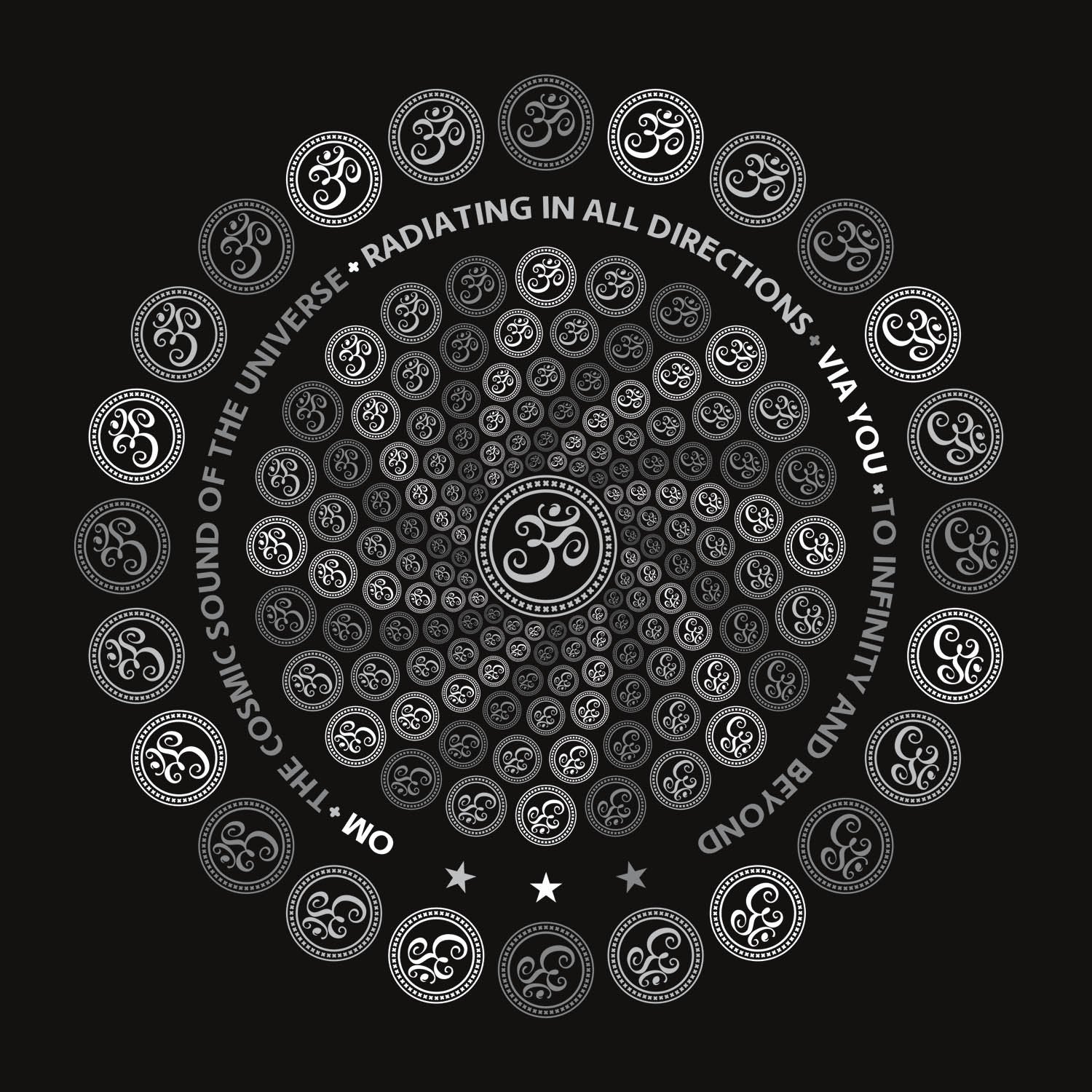 Om Mandala - Women T-shirt - Shipping Globally!