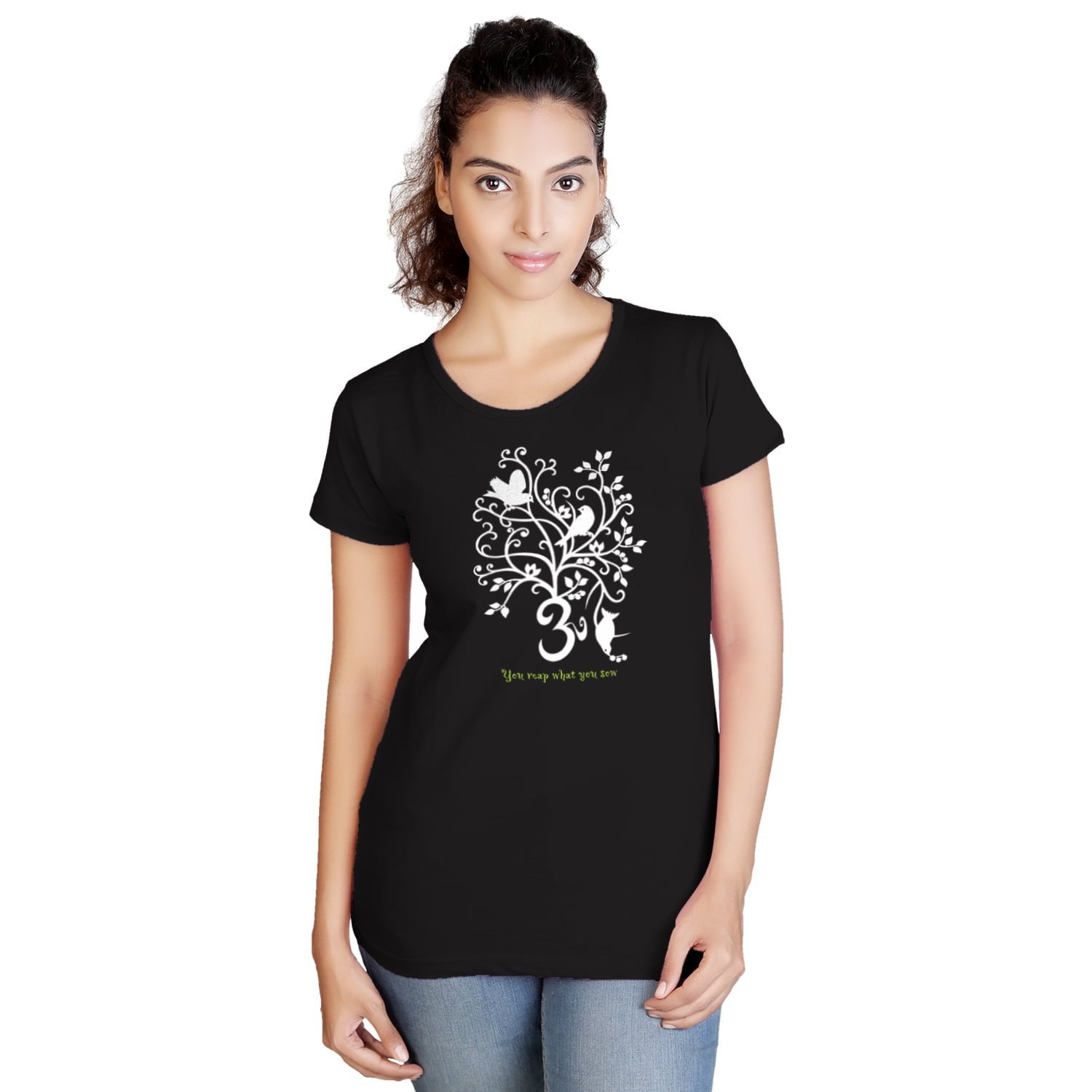 Om Tree - Women T-shirts - Shipping Globally!