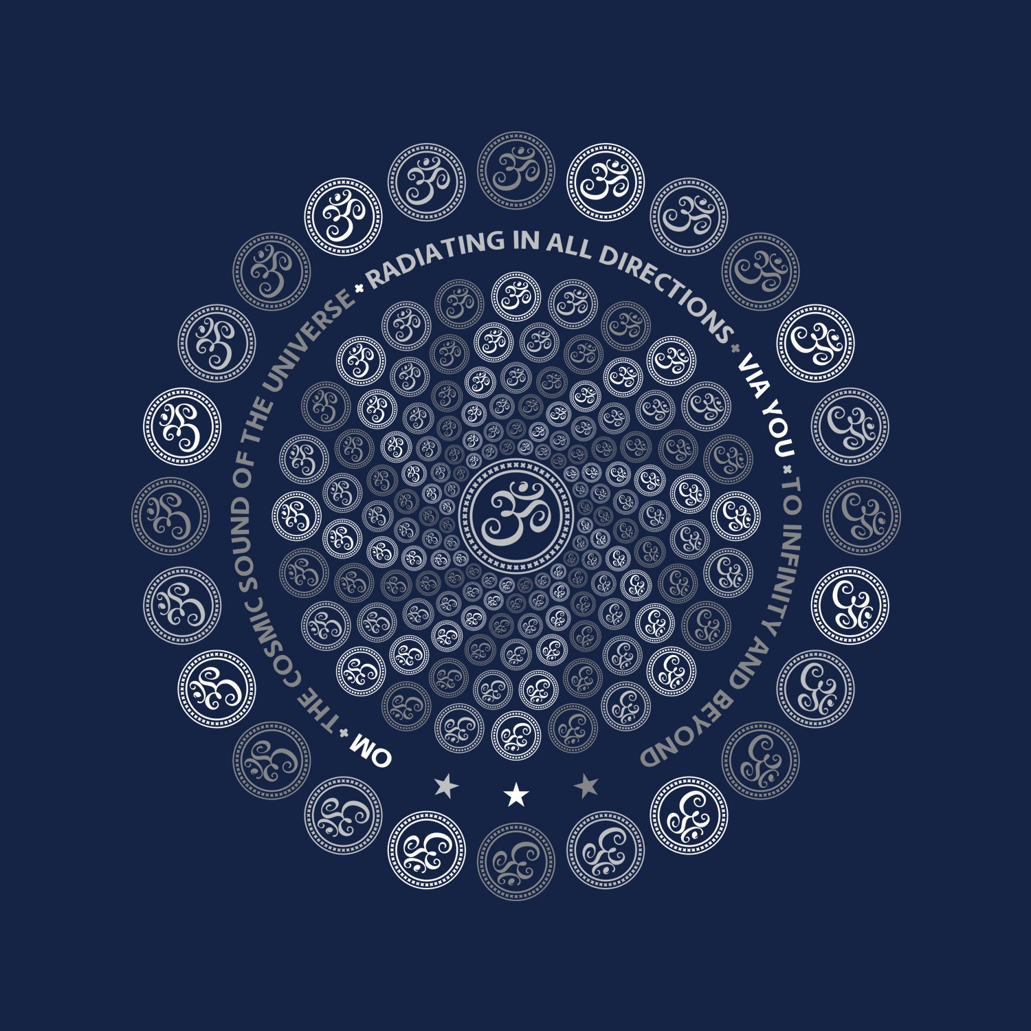 Om Mandala – Kids Cotton Tee – Tantra Original Since 1997 – Shipping Globally!