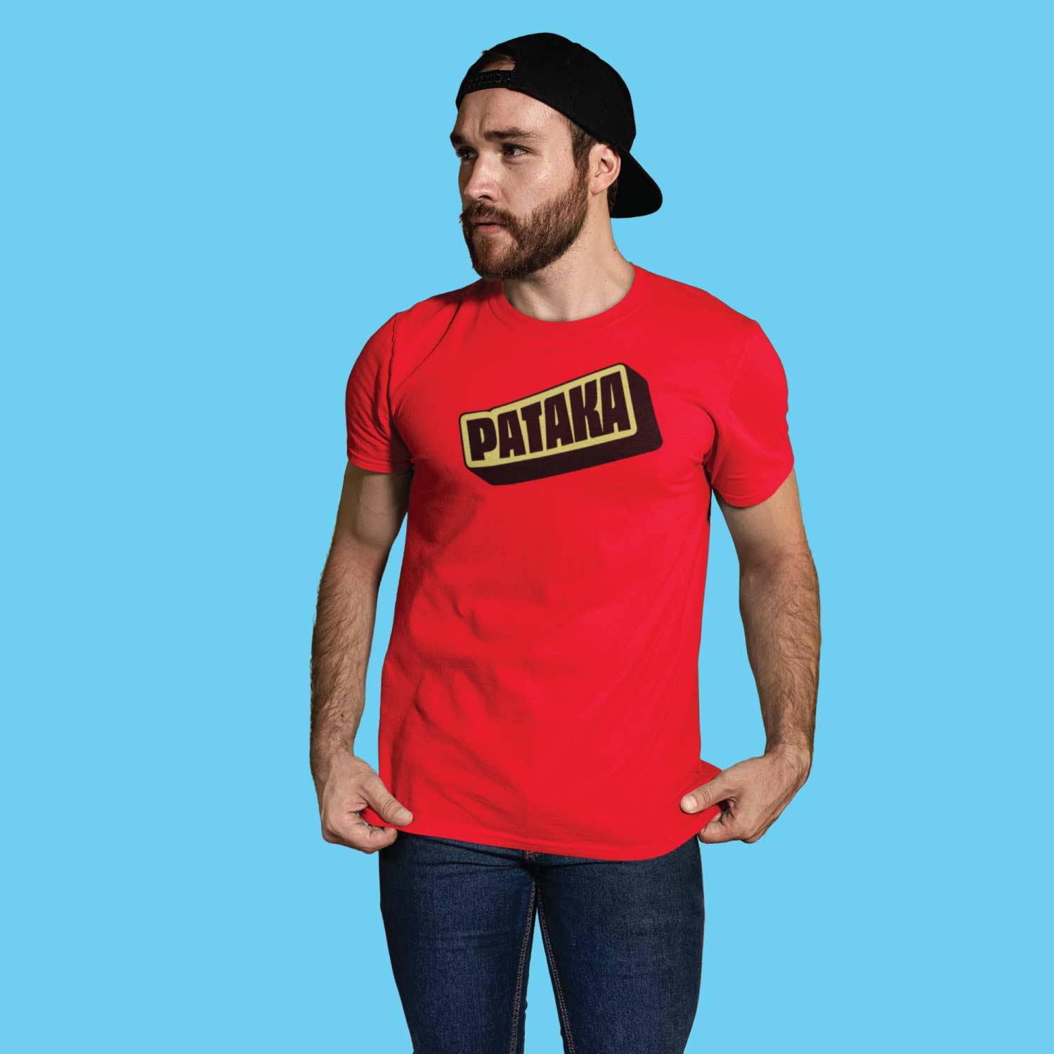 Pataka – Tantra Original Brand Since 1997 – Unisex Graphic Cotton Tee – Bold & Playful Wear - Shipping Globally!