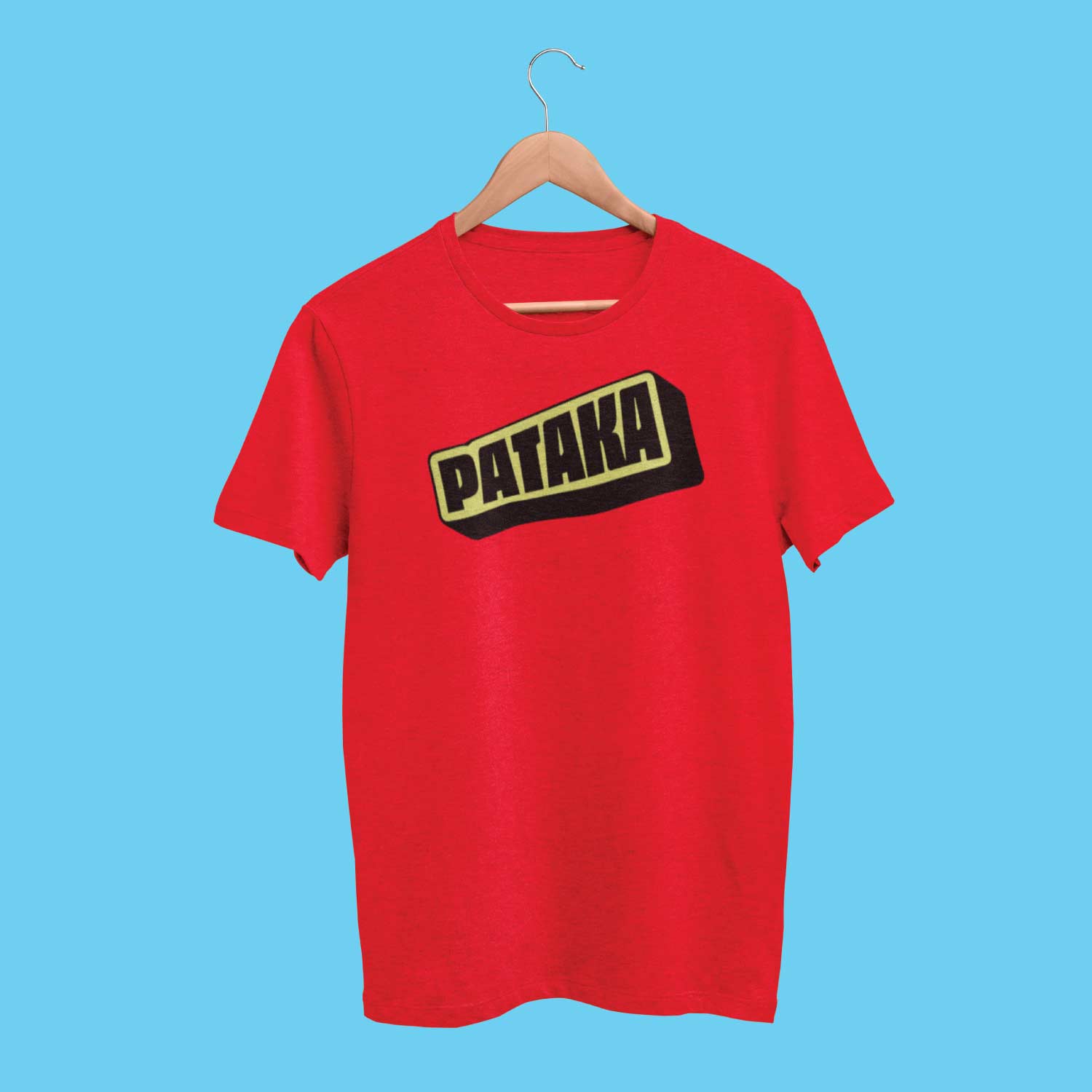 Pataka – Tantra Original Brand Since 1997 – Unisex Graphic Cotton Tee – Bold & Playful Wear - Shipping Globally!
