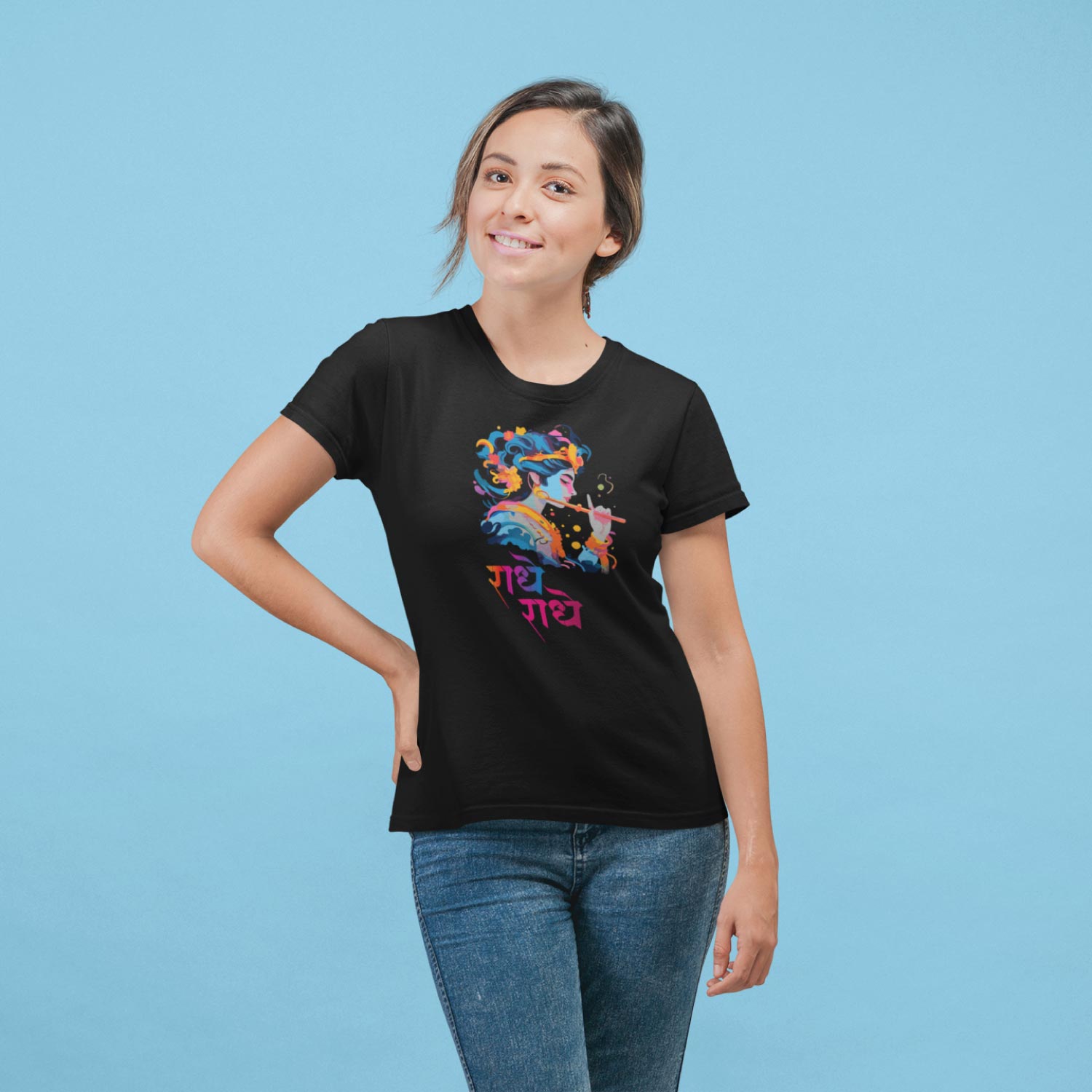 Radhe Radhe Women’s Tee – Tantra Original Brand Since 1997 - Shipping Globally!