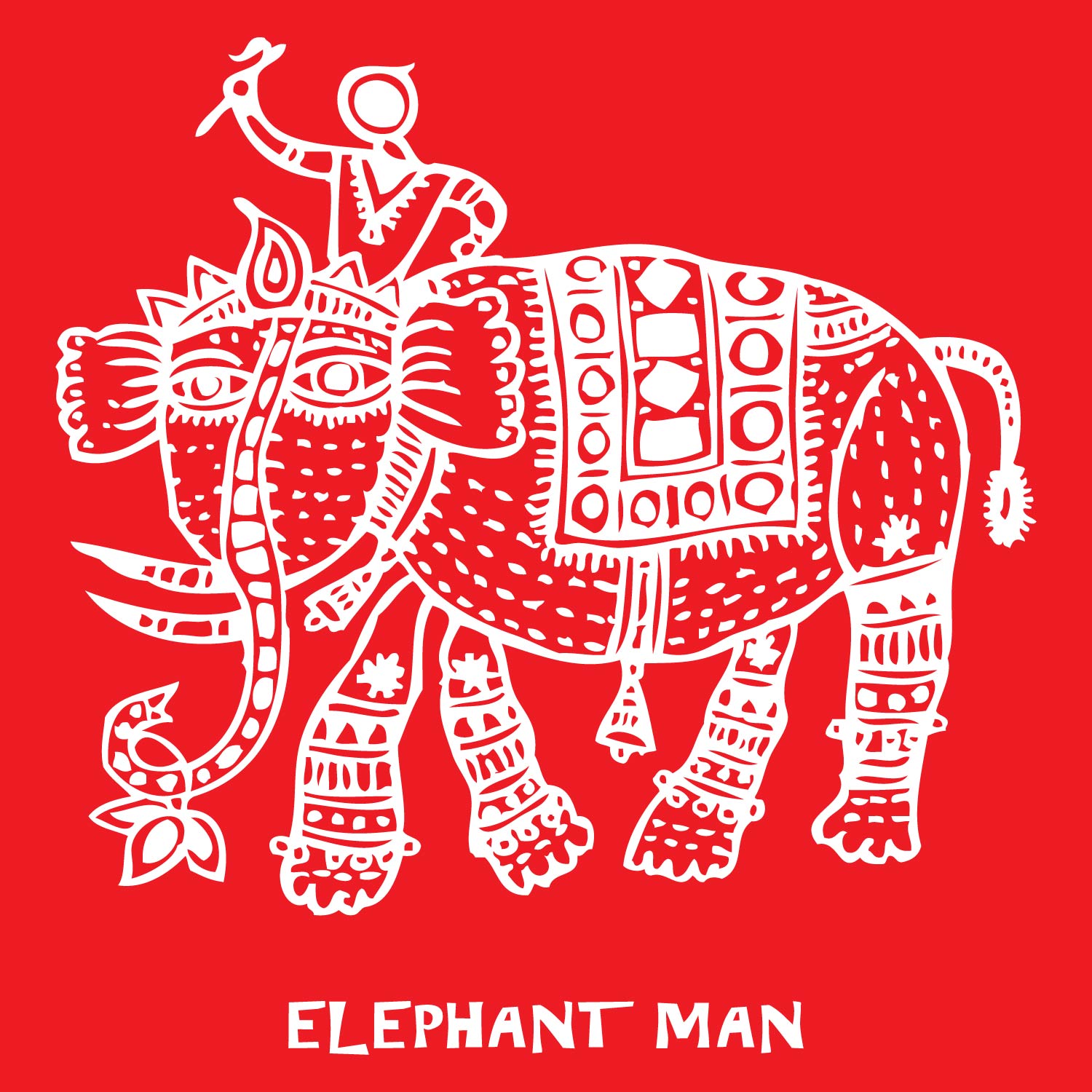 Tantra Elephant Man Women’s Cotton T-Shirt Everyday Casual Wear Original Since 1997 Shipping Globally