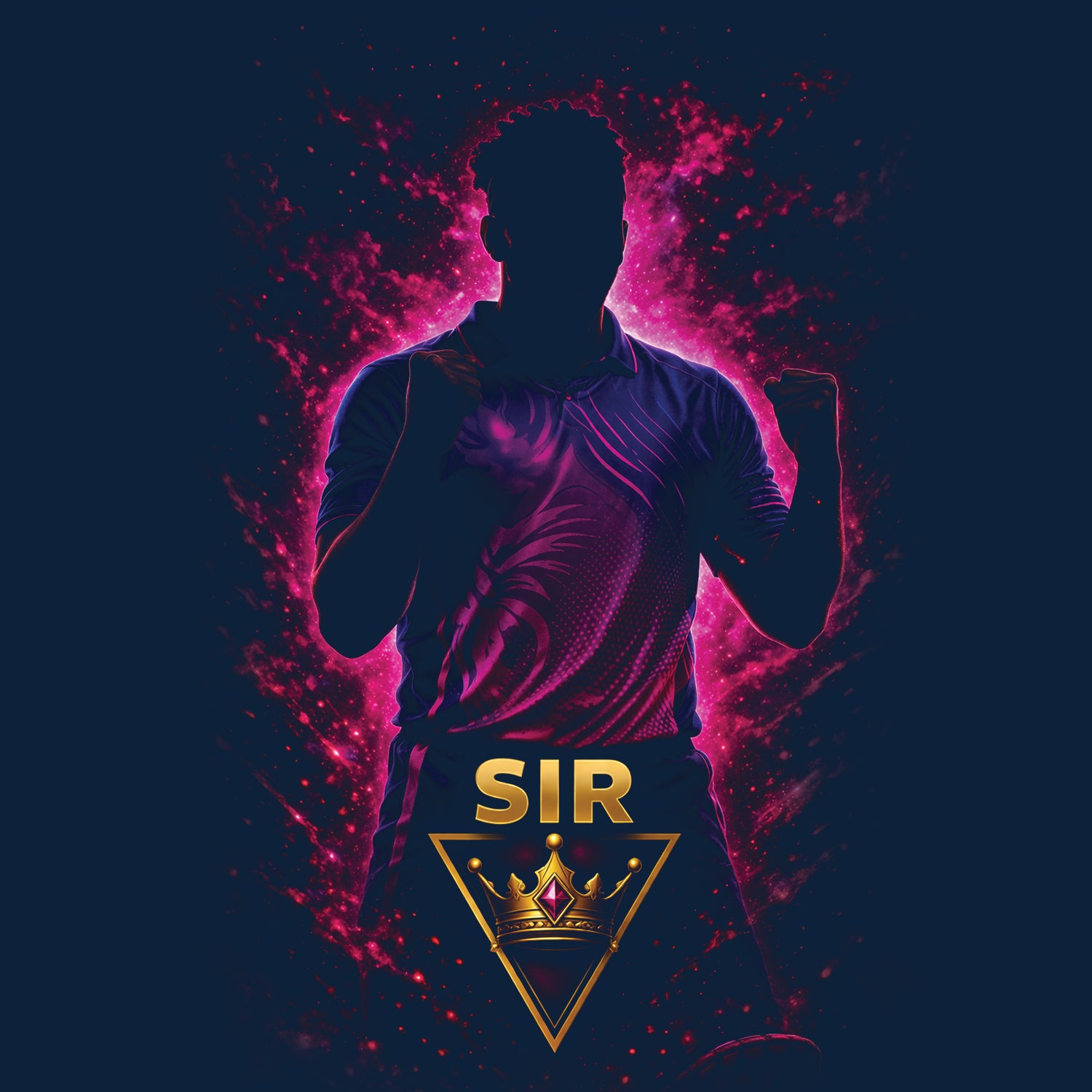 Tantra Sir Cricket Graphic Print Cotton Unisex Winning Sports T-shirt Regular Fit Original Since 1997
