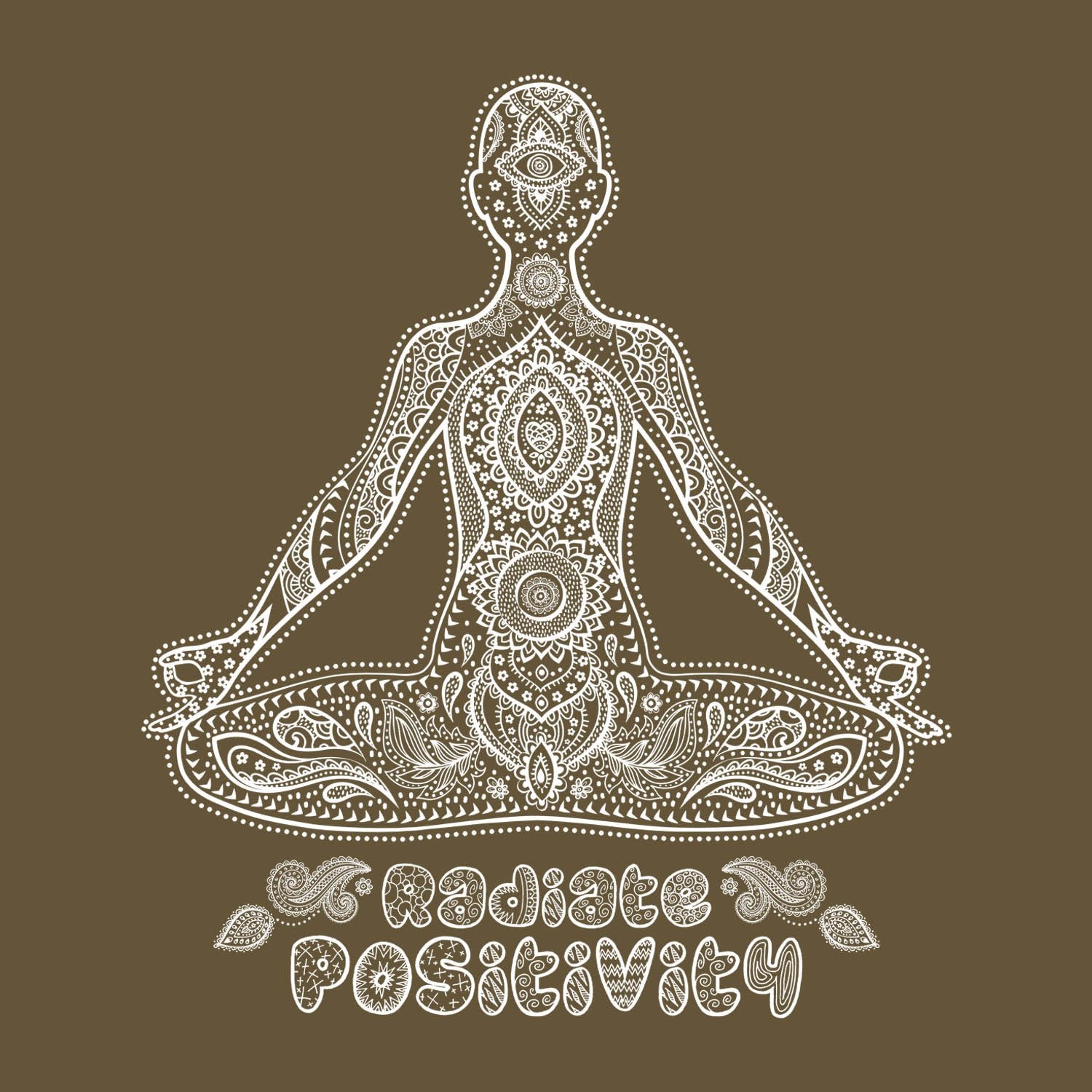Radiate Positivity -Mens t-shirts - Shipping Globally!