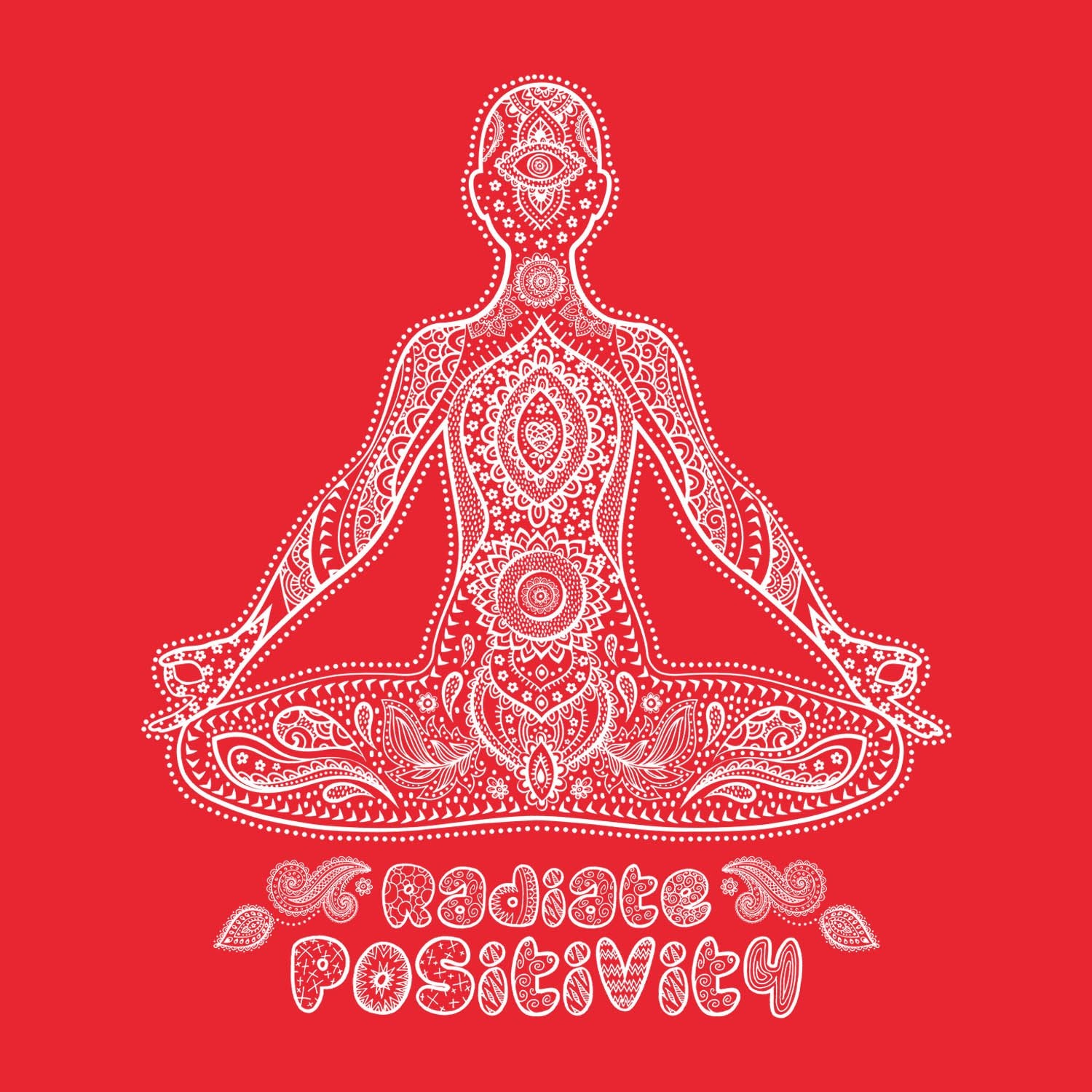 Radiate Positivity -Mens t-shirts - Shipping Globally!