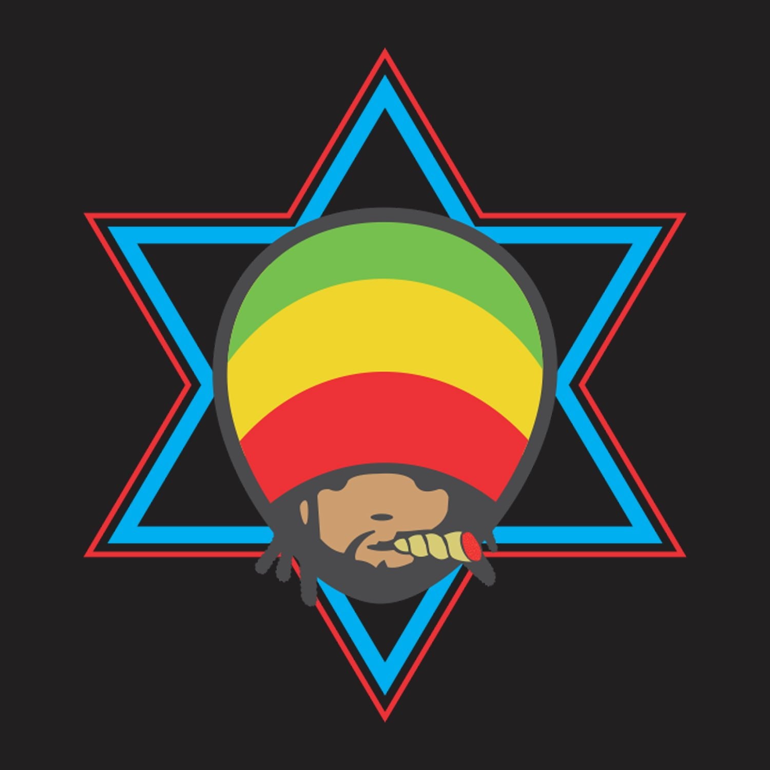 Rasta Cap T- shirt- Shipping Globally!