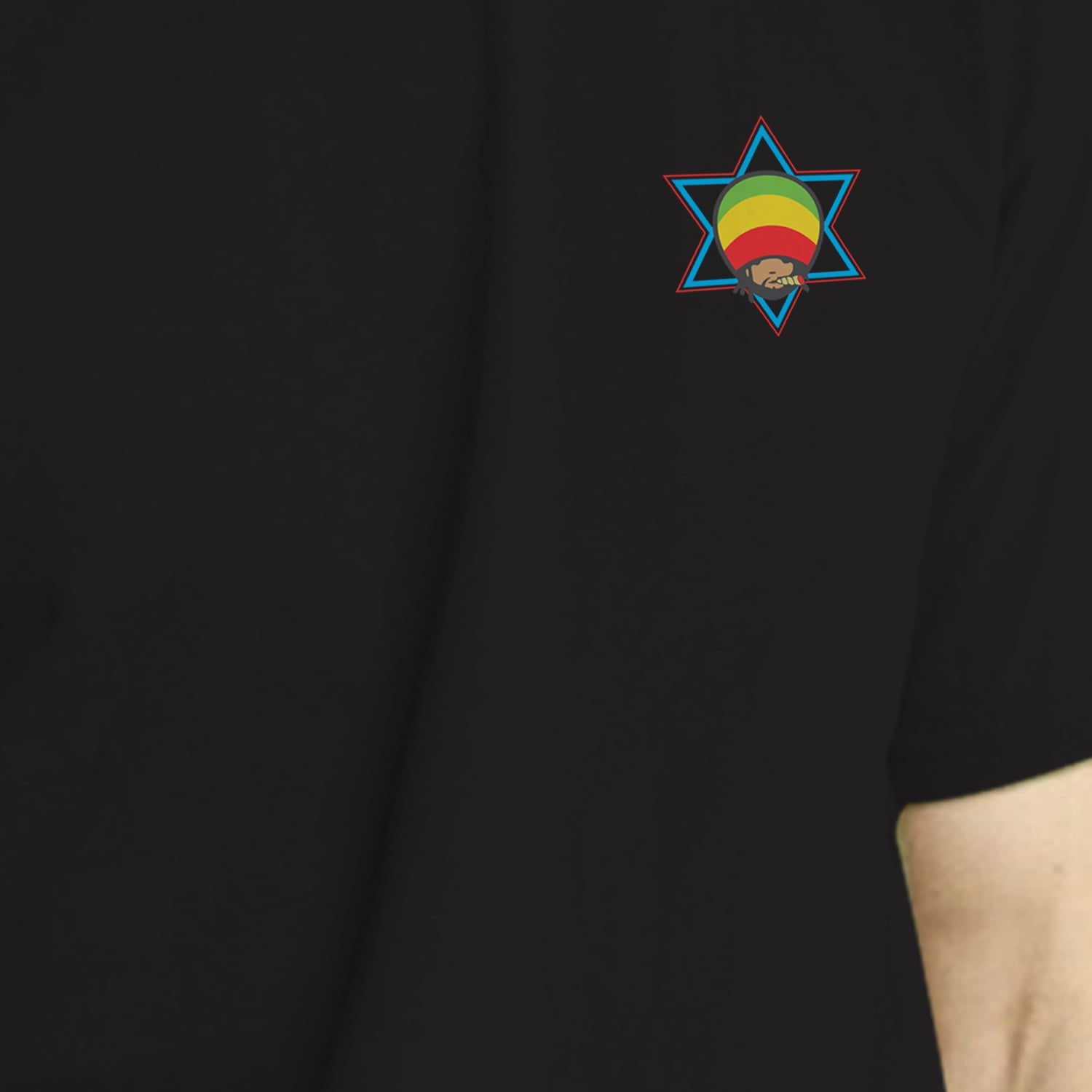 Rasta Cap T- shirt- Shipping Globally!
