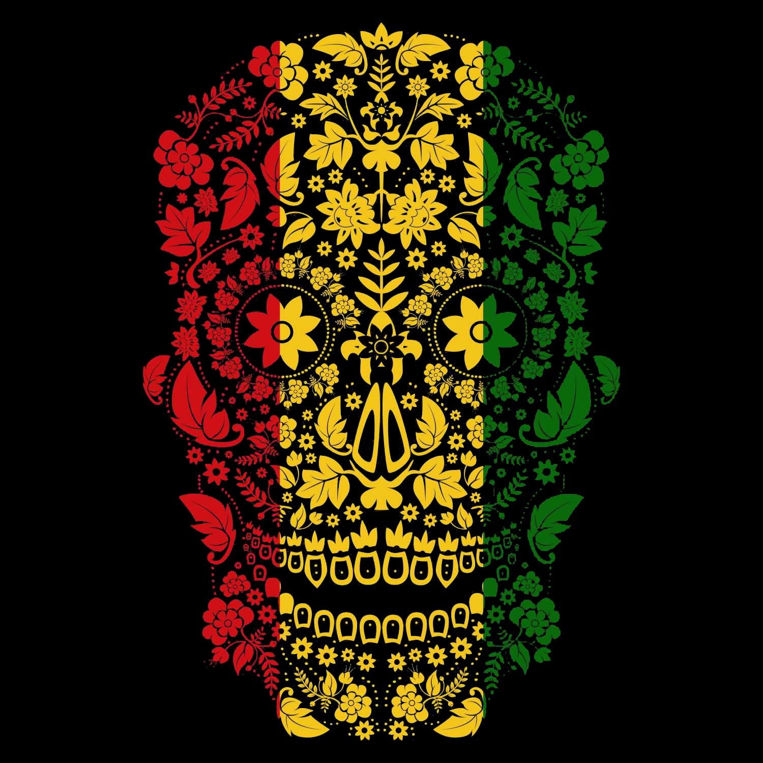 Reggae Skull - Shipping Globally!