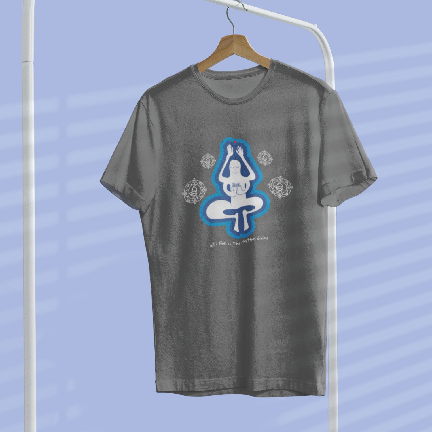 Rhythm Divine Graphic Tee - Tantra Original Brand (Since 1997) - Premium Cotton, Casual Wear - Shipping Globally!