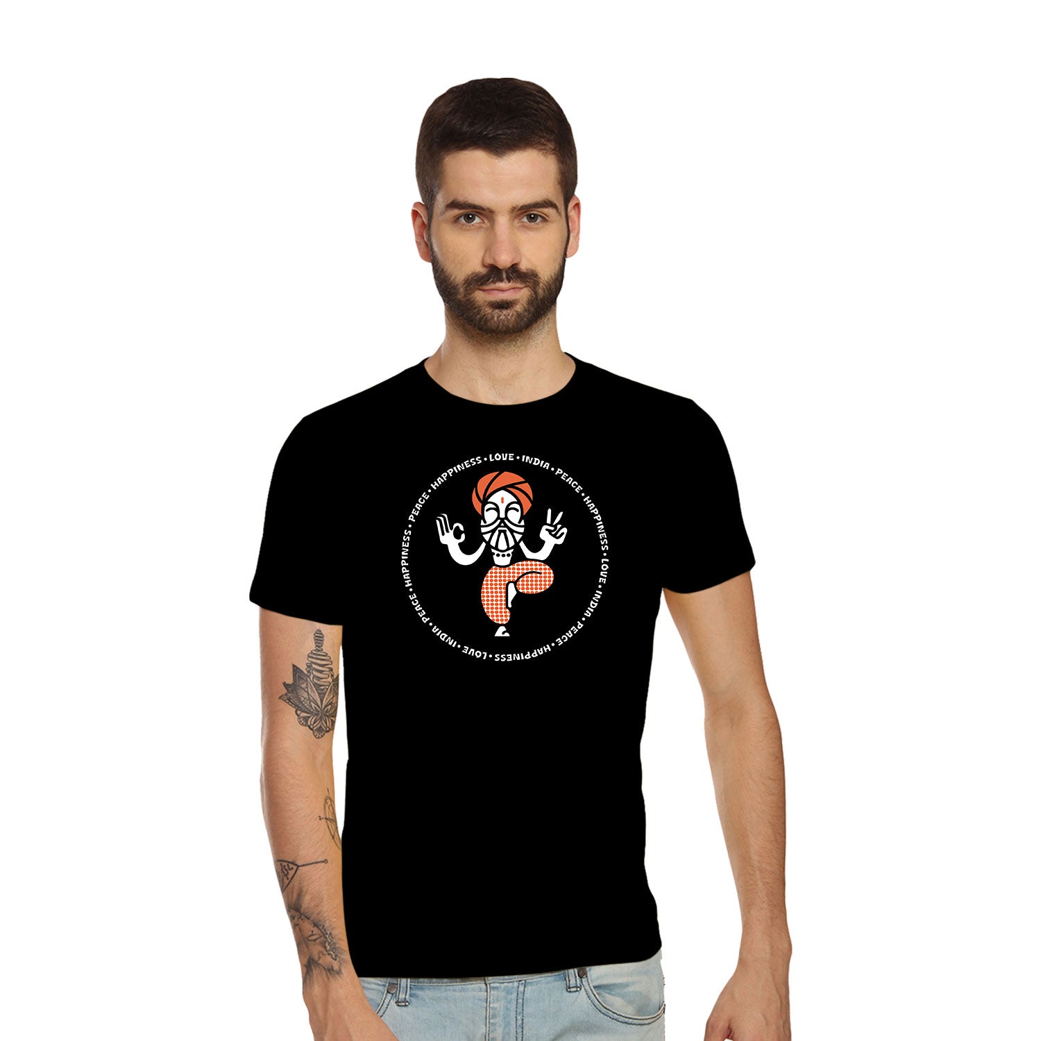Sadhu – Tantra Original Brand Since 1997 – Unisex Cotton Tee Everyday Wear - Shipping Globally!