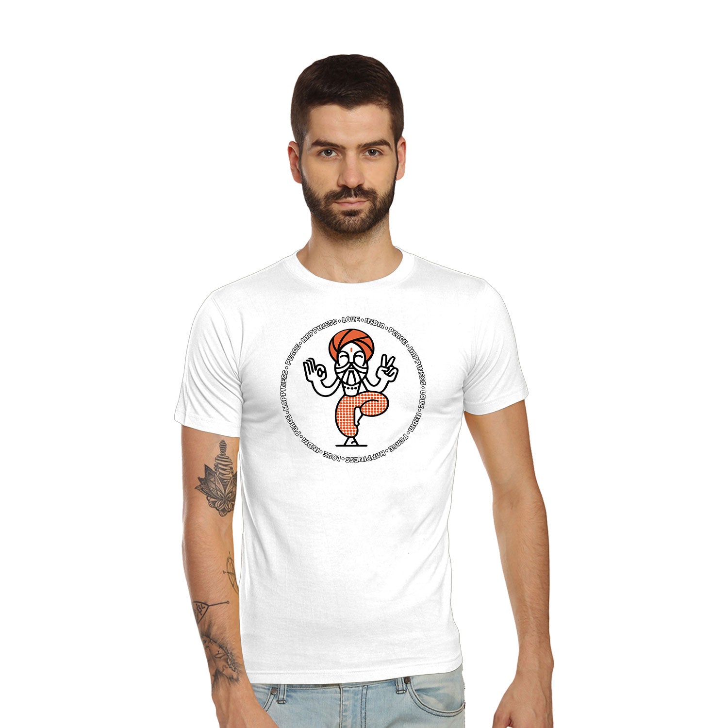 Sadhu – Tantra Original Brand Since 1997 – Unisex Cotton Tee Everyday Wear - Shipping Globally!