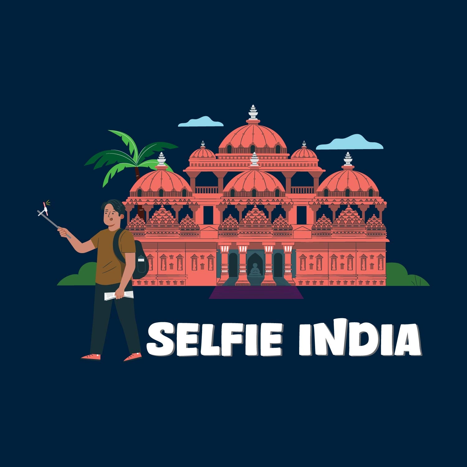 Selfie India Women’s Tee – Tantra Original Brand Since 1997 – Shipping Globally!