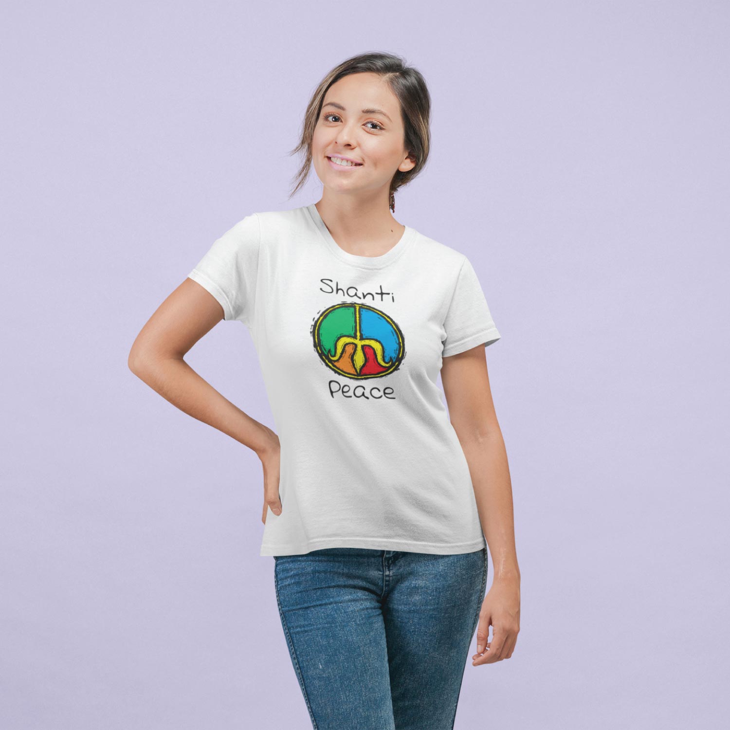 Shanti Women’s Tee – Tantra Original Brand Since 1997 - Shipping Globally!