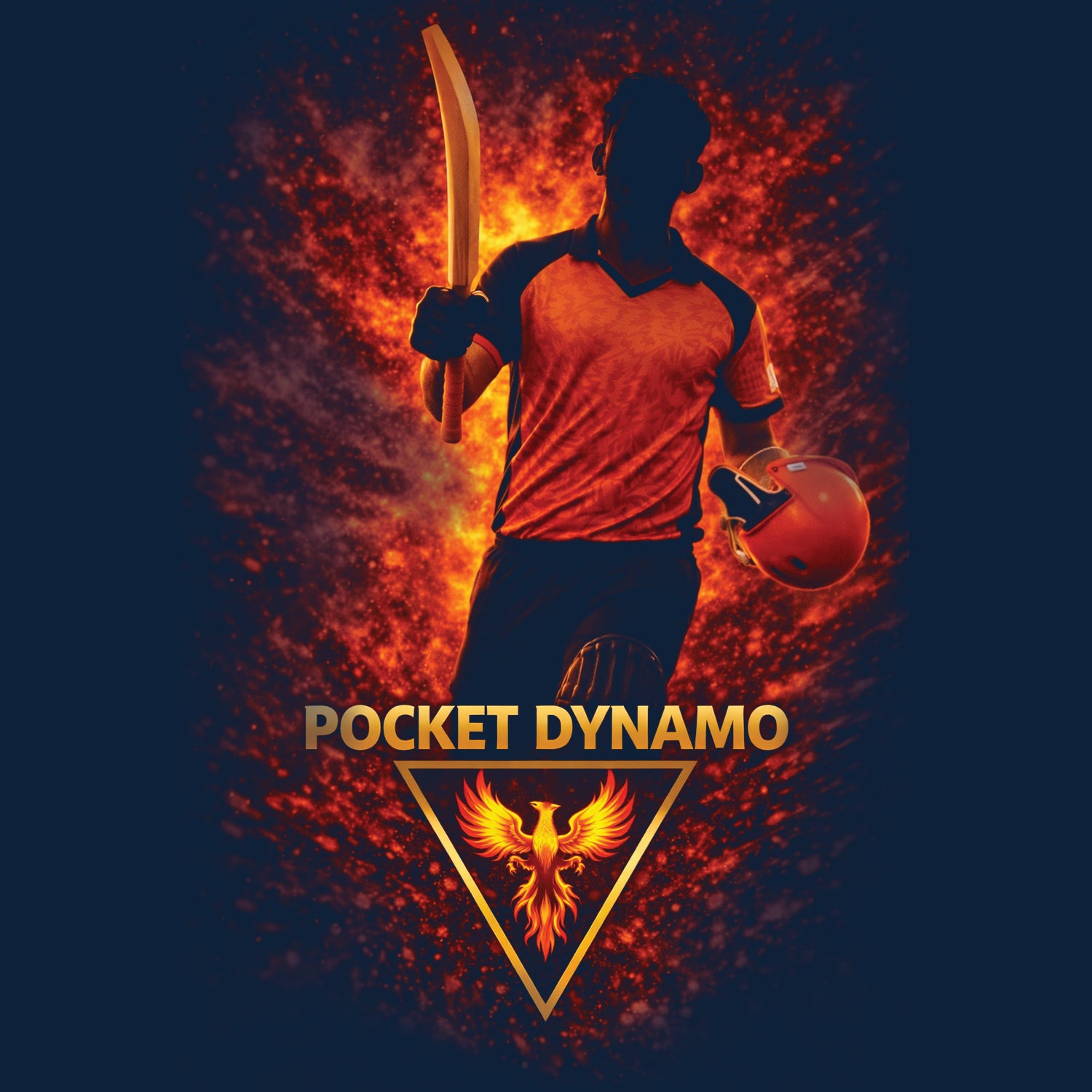 Pocket Dynamo Cricket Graphic T-Shirt