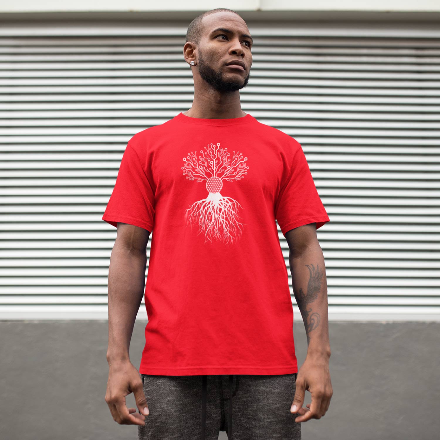 Tantra Staying Alive 100% Cotton Round Neck Printed Tshirt - Shipping Globally!