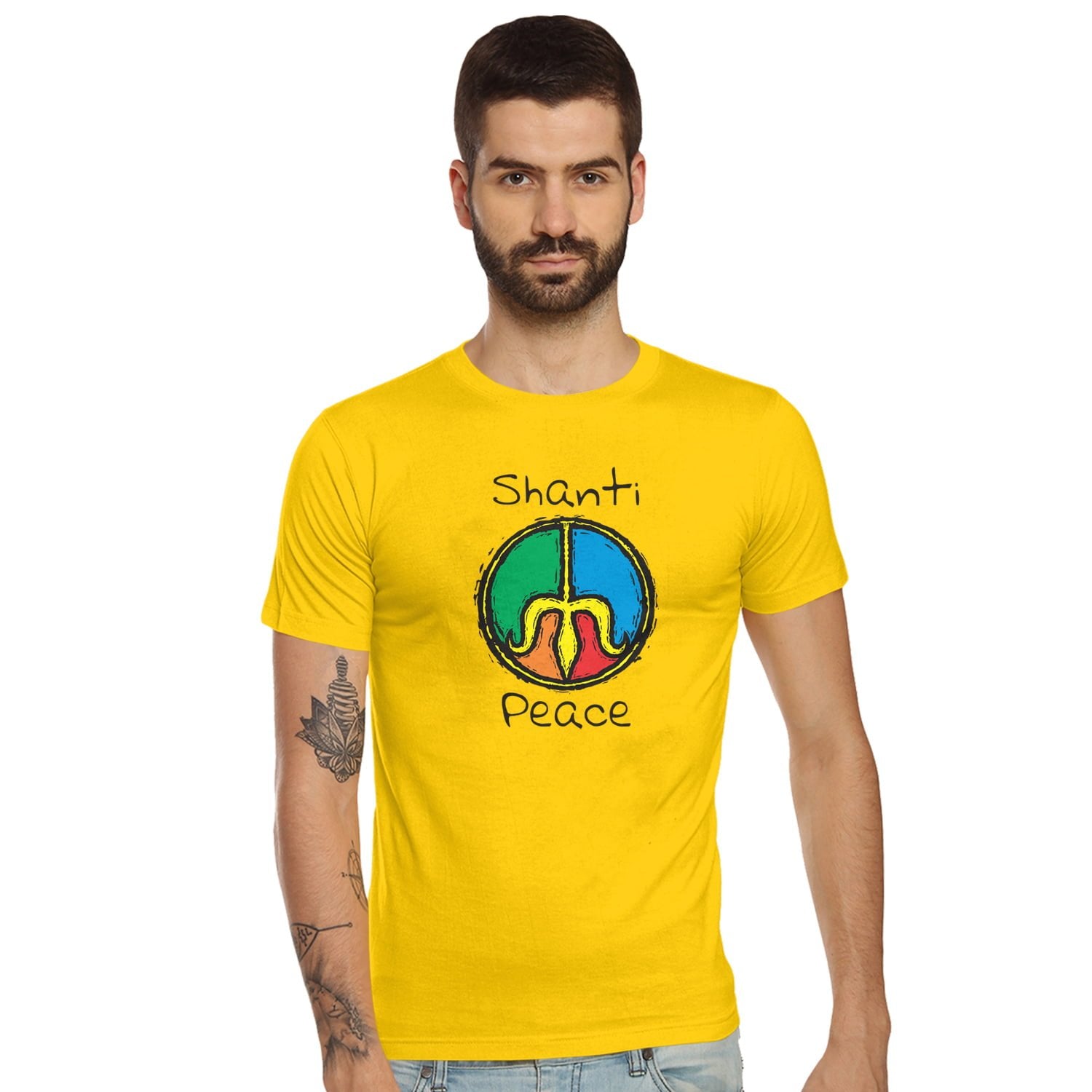 Shanti Mens T-shirt - Shipping Globally!