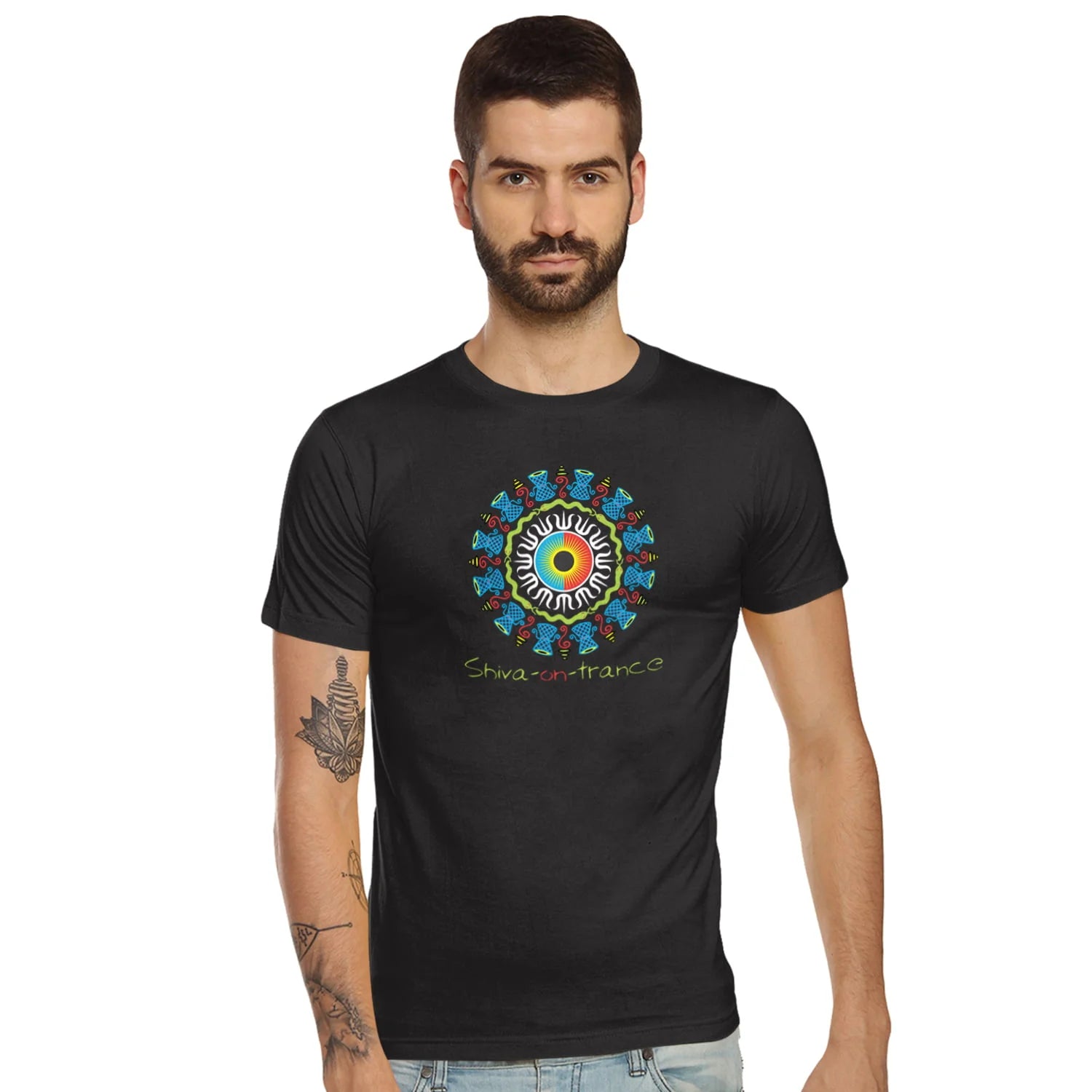 Shiva on Trance Mens Tshirts - Shipping Globally!