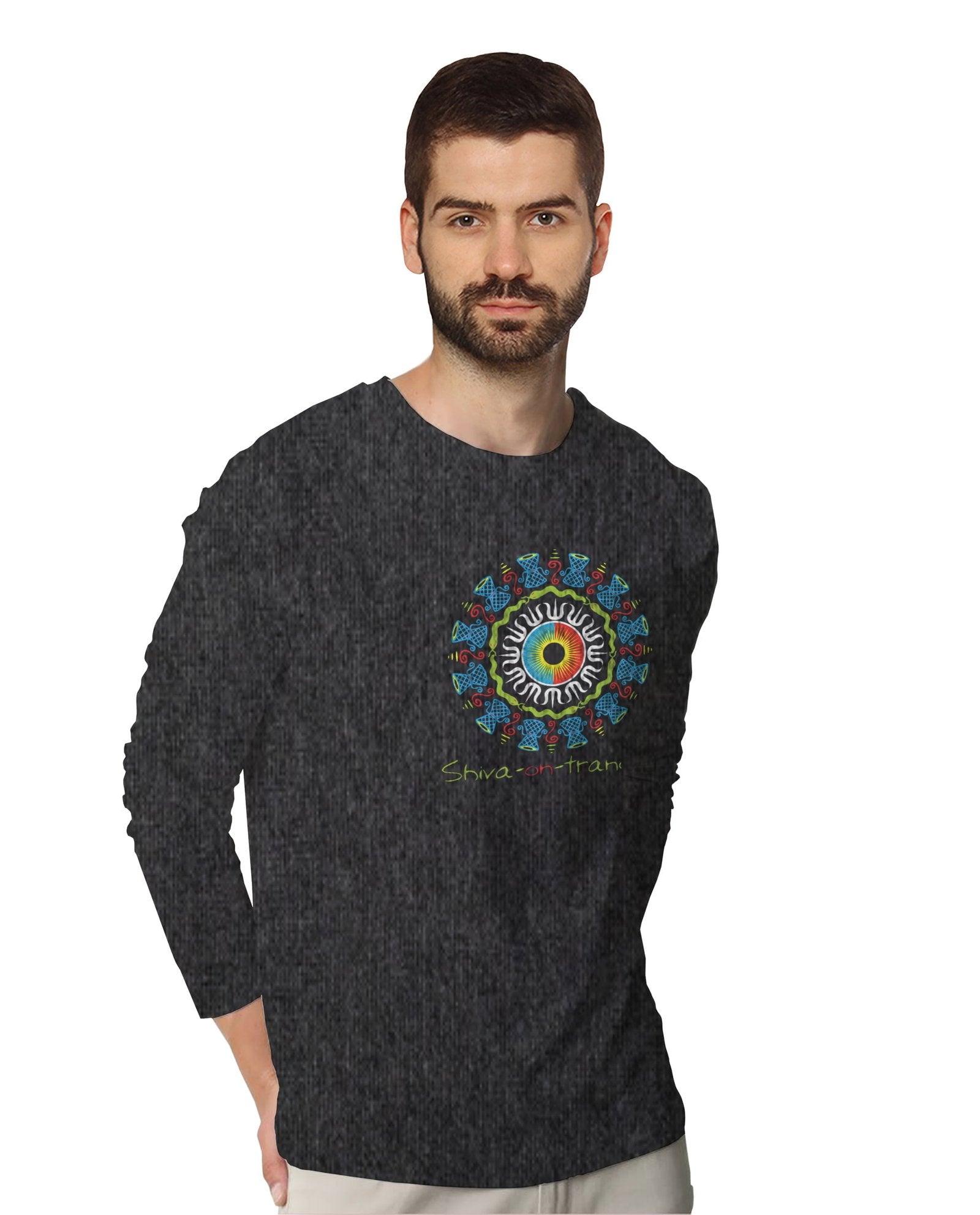 Shiva on trance (Full Sleeves) - Mens T-shirts - Shipping Globally!