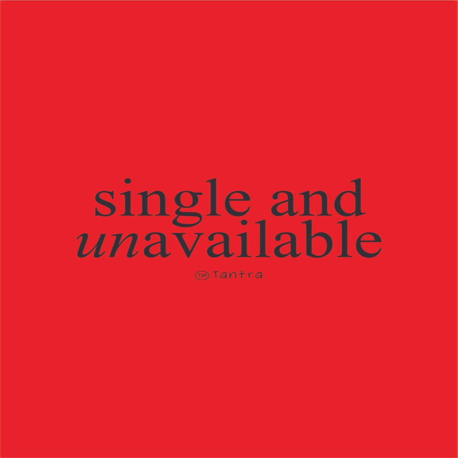 Single & Unavailable - Shipping Globally!