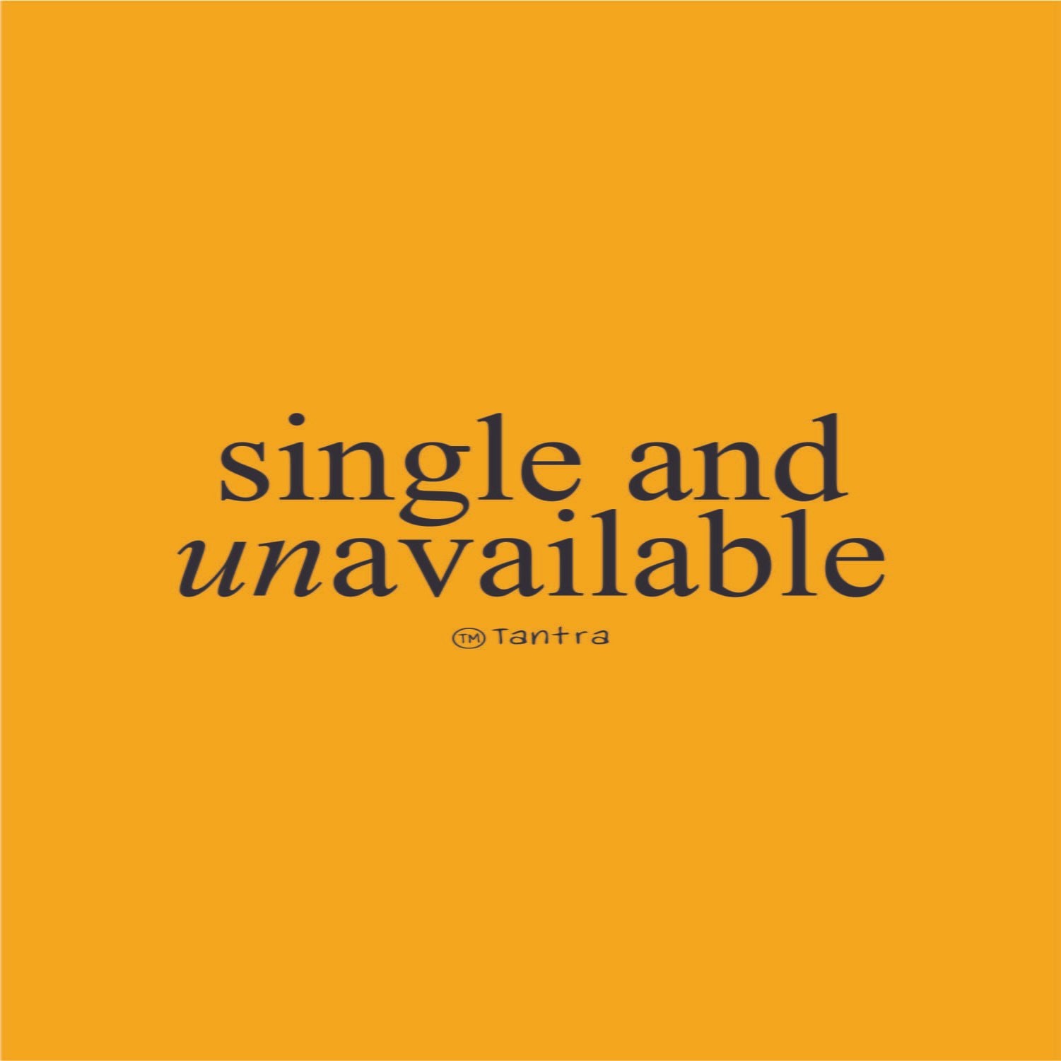 Single & Unavailable - Shipping Globally!