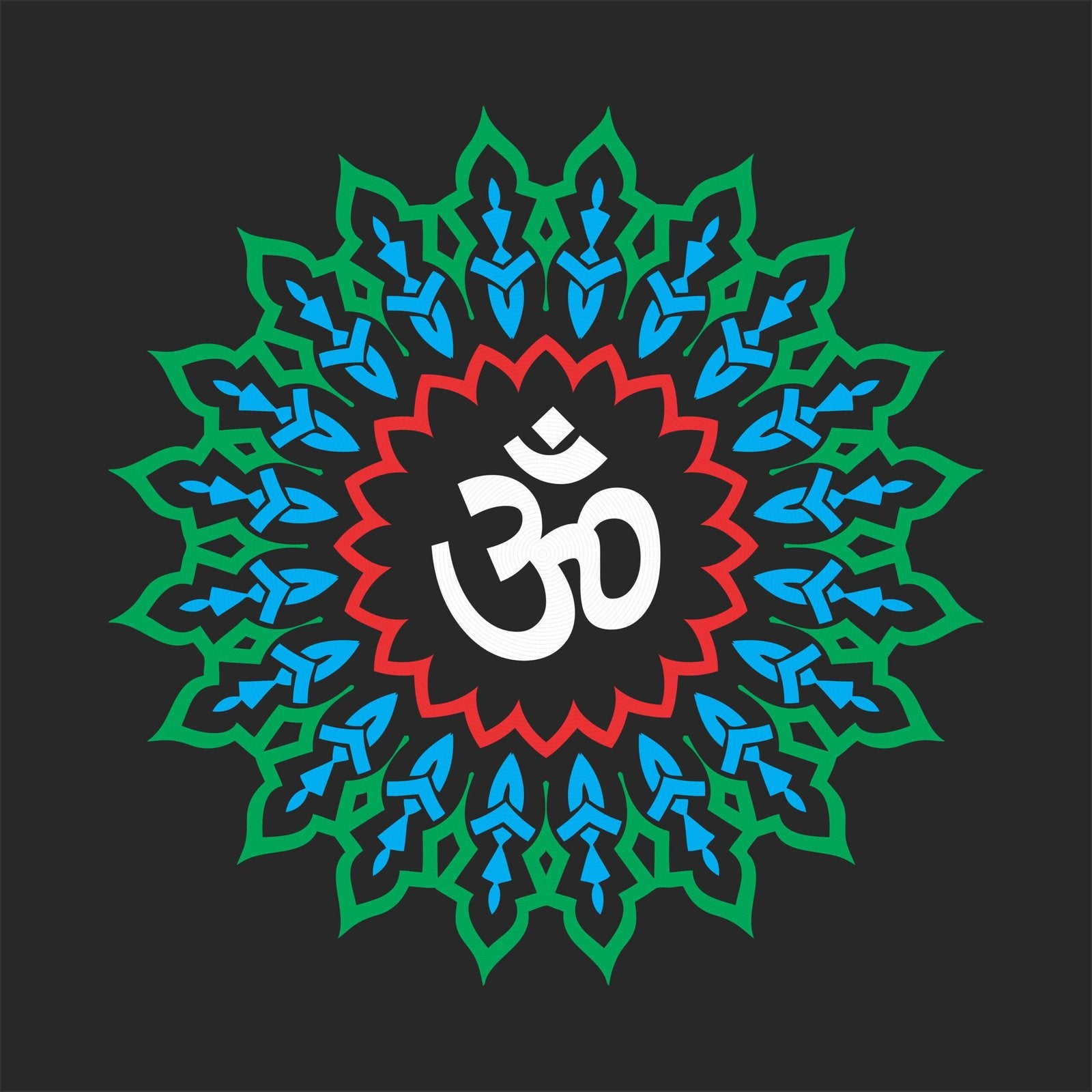 Star Om Unisex Printed Hoodies - Shipping Globally!
