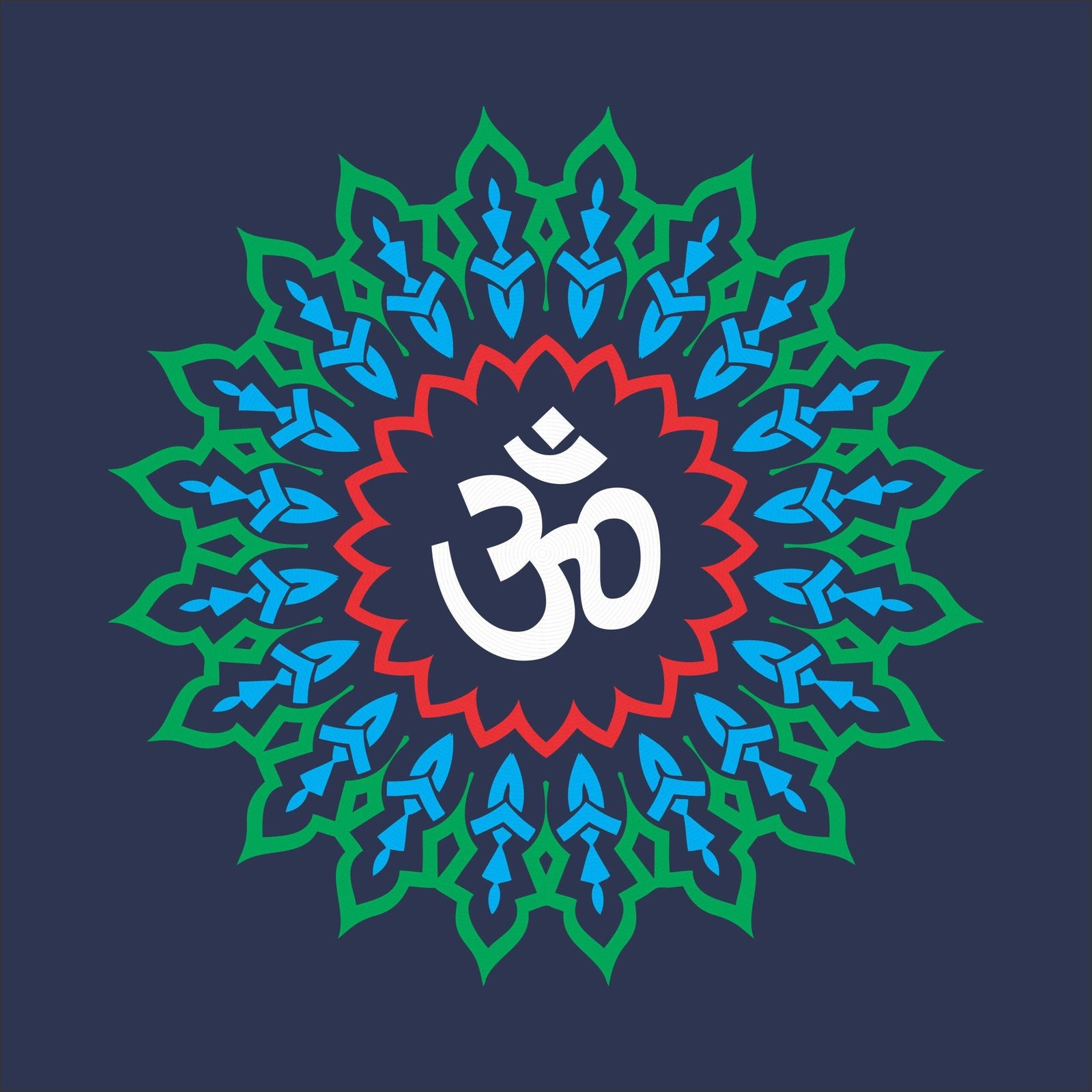 Star Om Unisex Printed Hoodies - Shipping Globally!