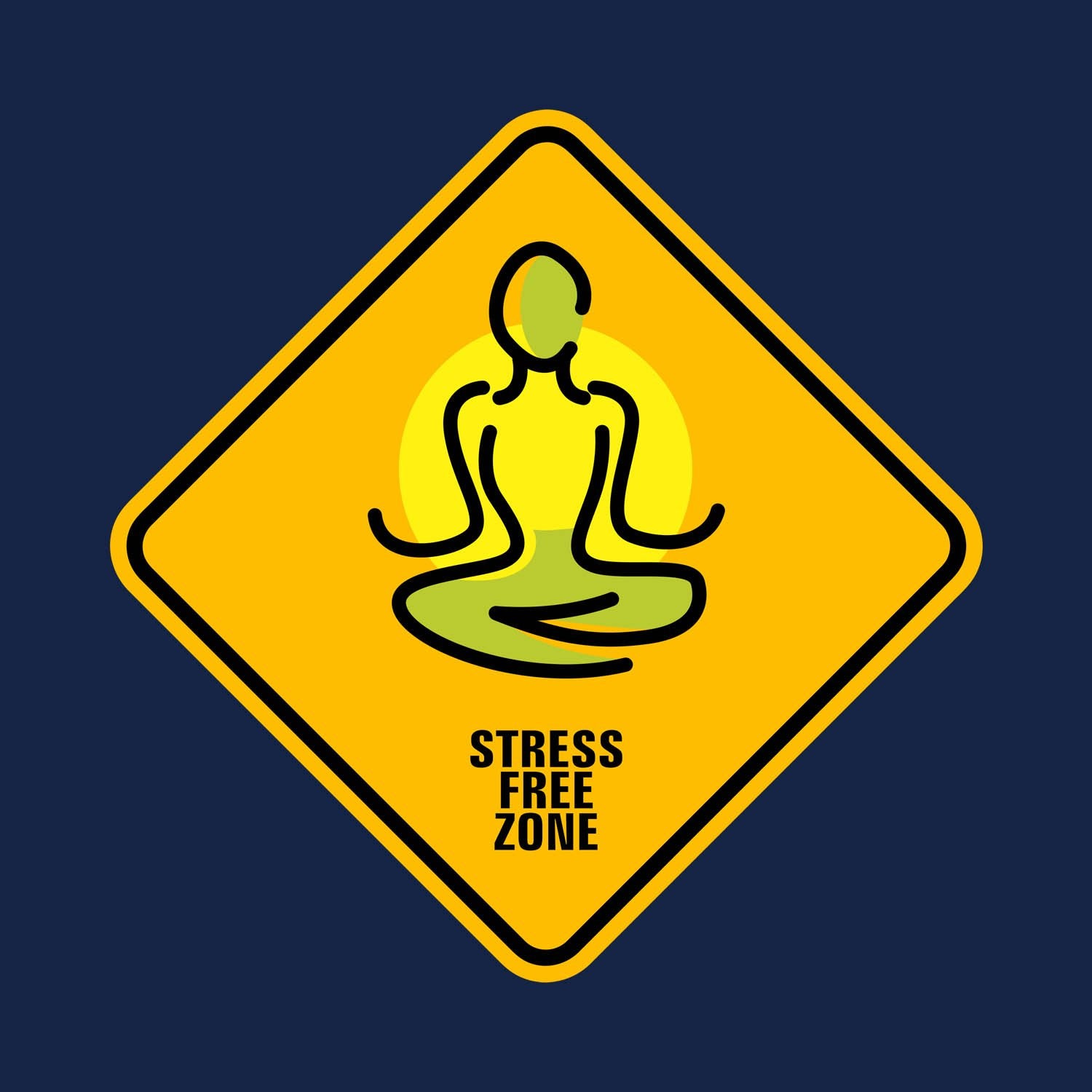 Stress Free - Mens T-shirts - Shipping Globally!