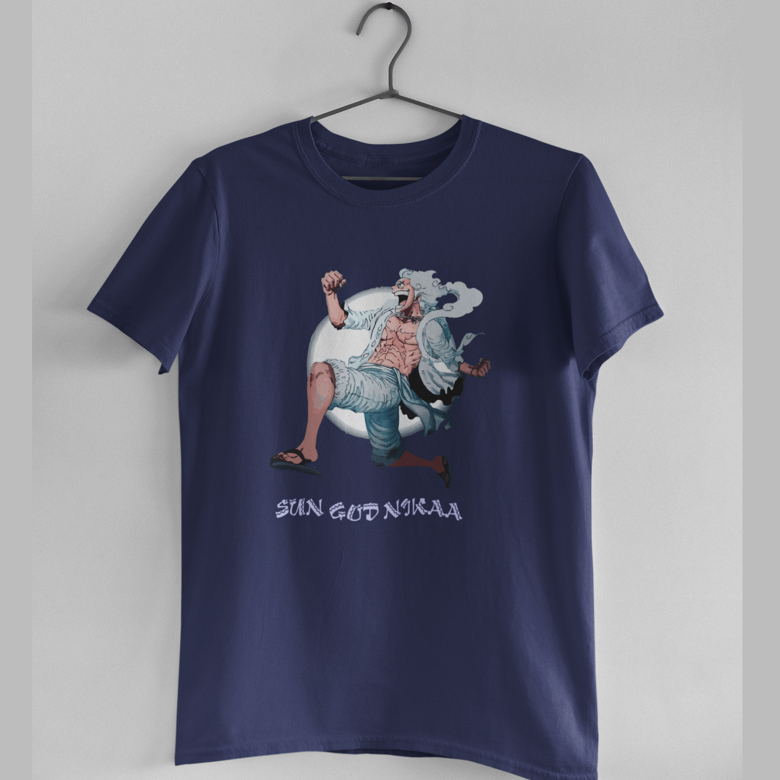 Sun God Nika - Anime Fanart Mens Printed T-shirts - Shipping Globally!