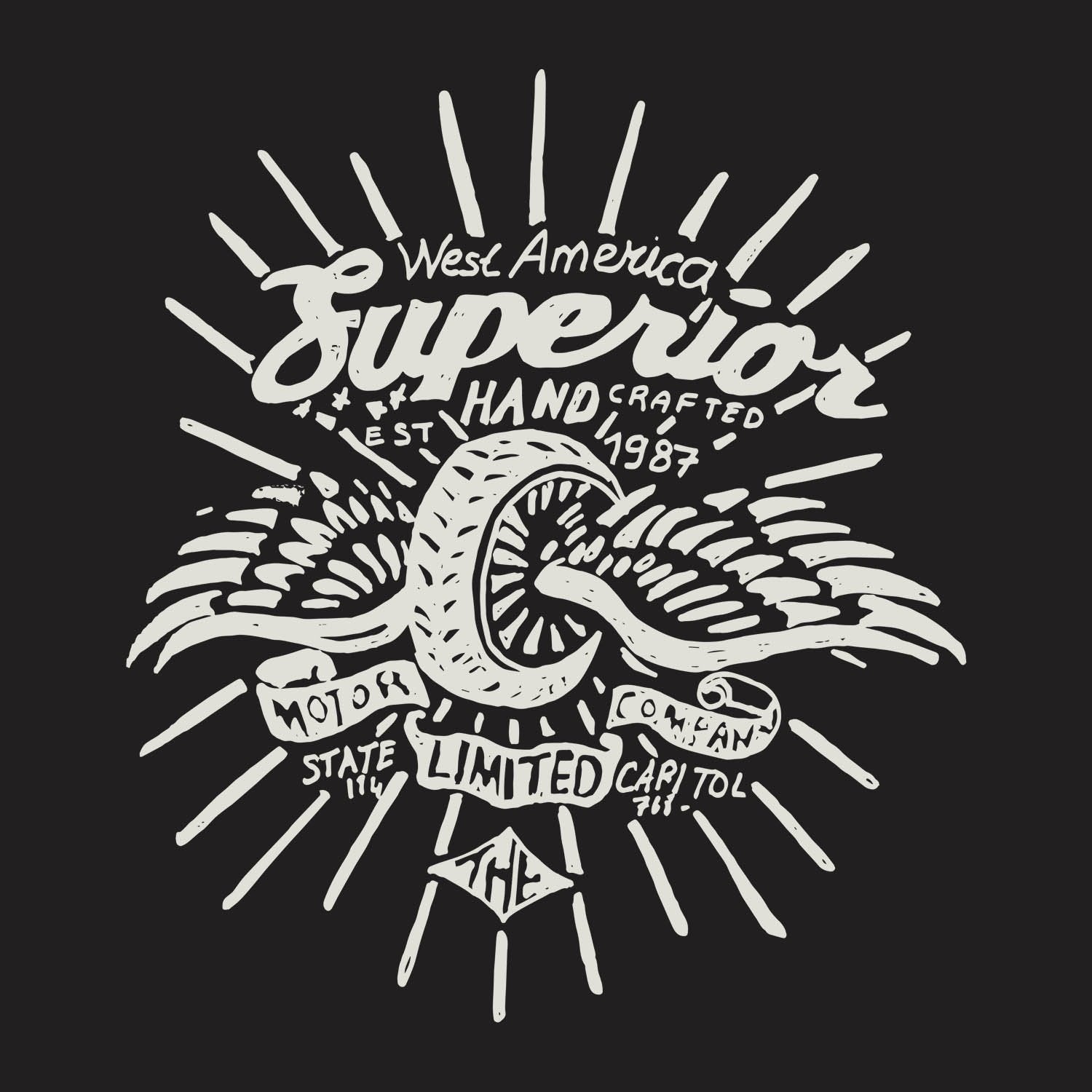 Superior - Mens T-shirts - Shipping Globally!