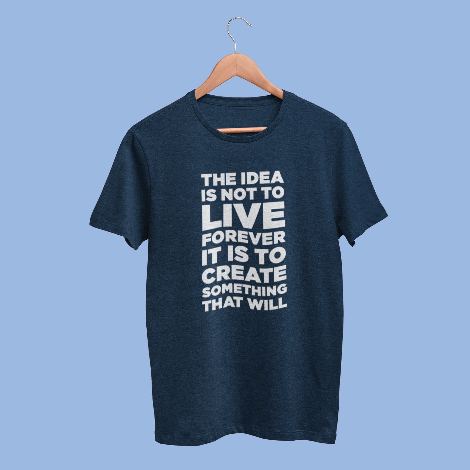 The Idea – Tantra Original Brand Since 1997 –  Inspirational Quote Graphic Unisex Cotton Tee Everyday Wear - Shipping Globally!