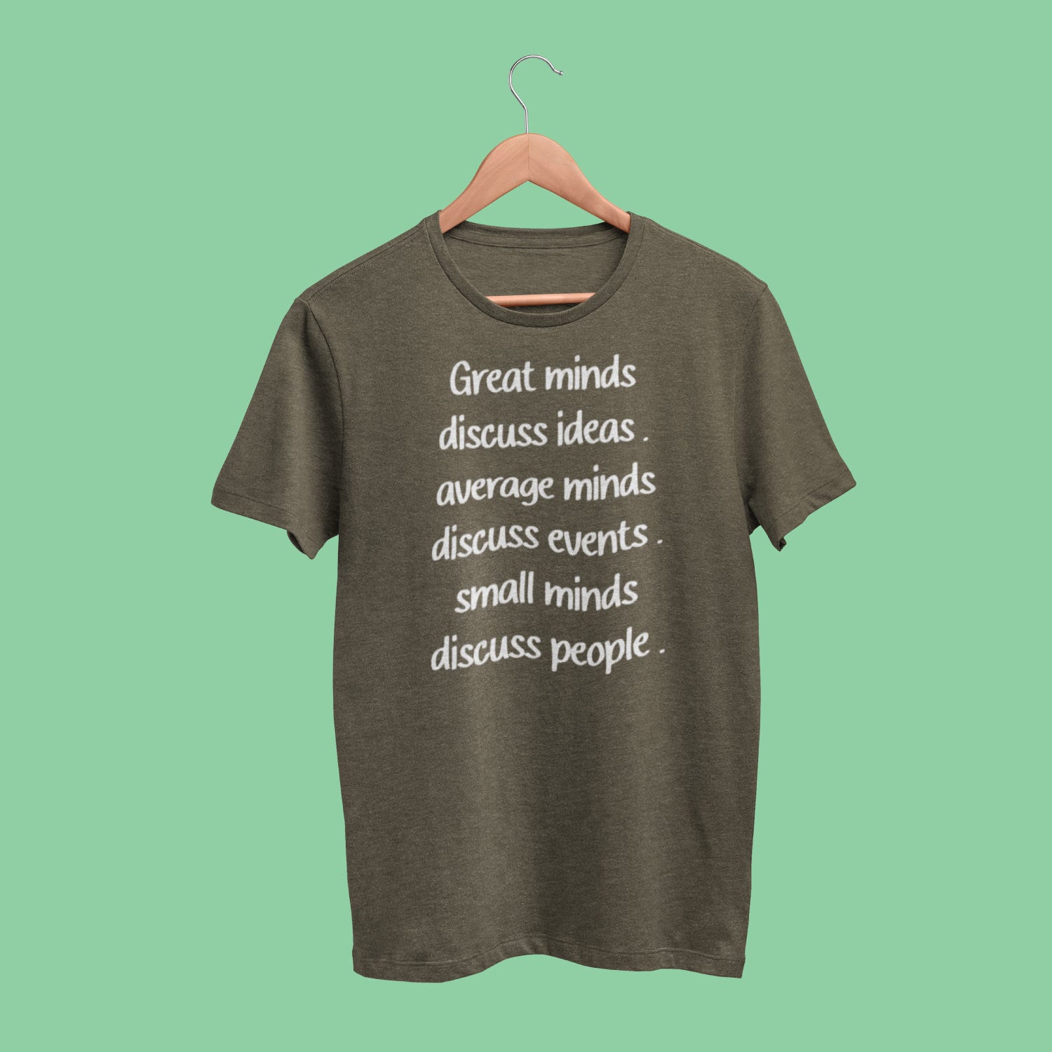 Great Mind – Tantra Original Brand Since 1997 – Unisex Cotton Tee Everyday Wear - Shipping Globally!