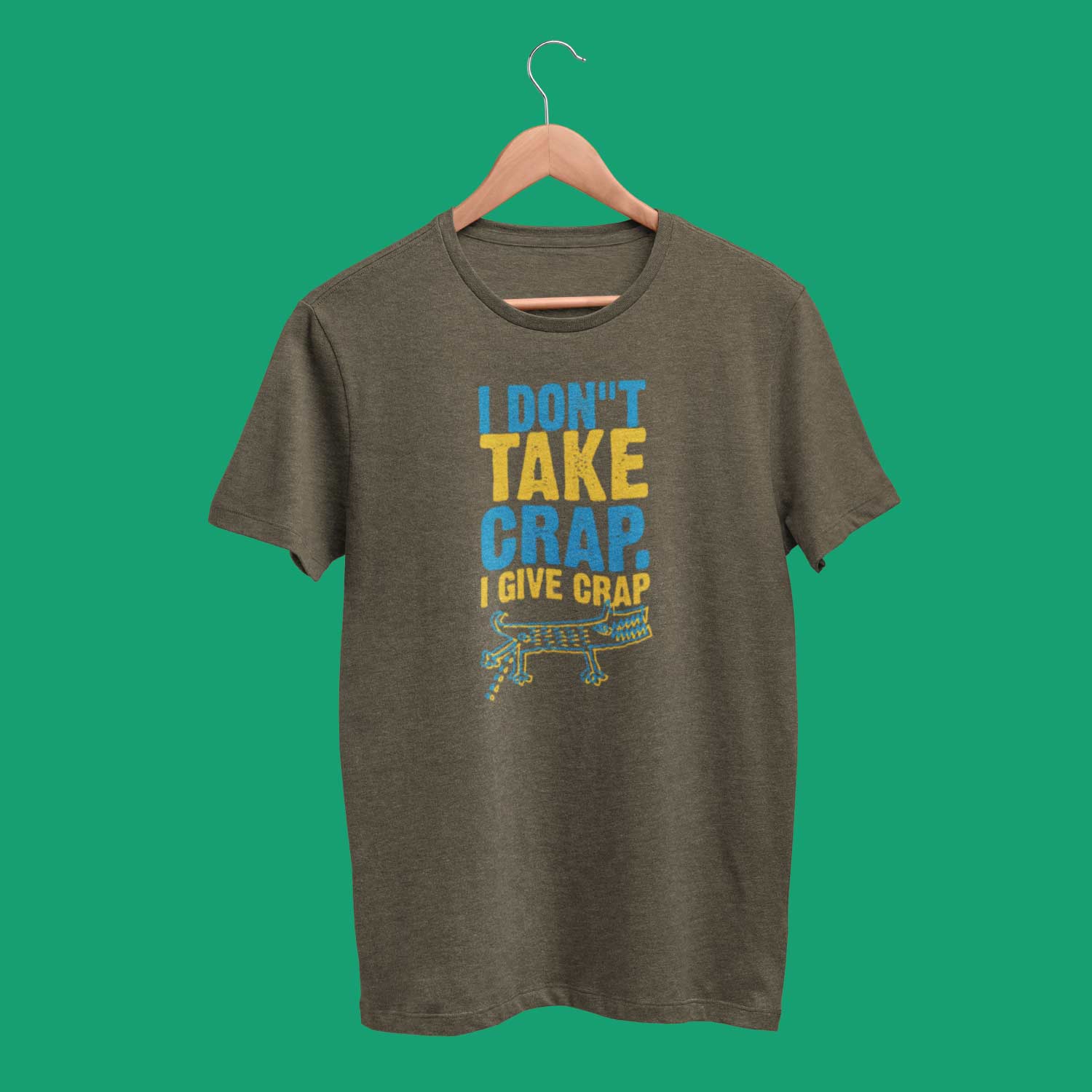 Crap – Tantra Original Brand Since 1997 – Bold Unisex Graphic Cotton Tee – Funny Attitude Wear - Shipping Globally!