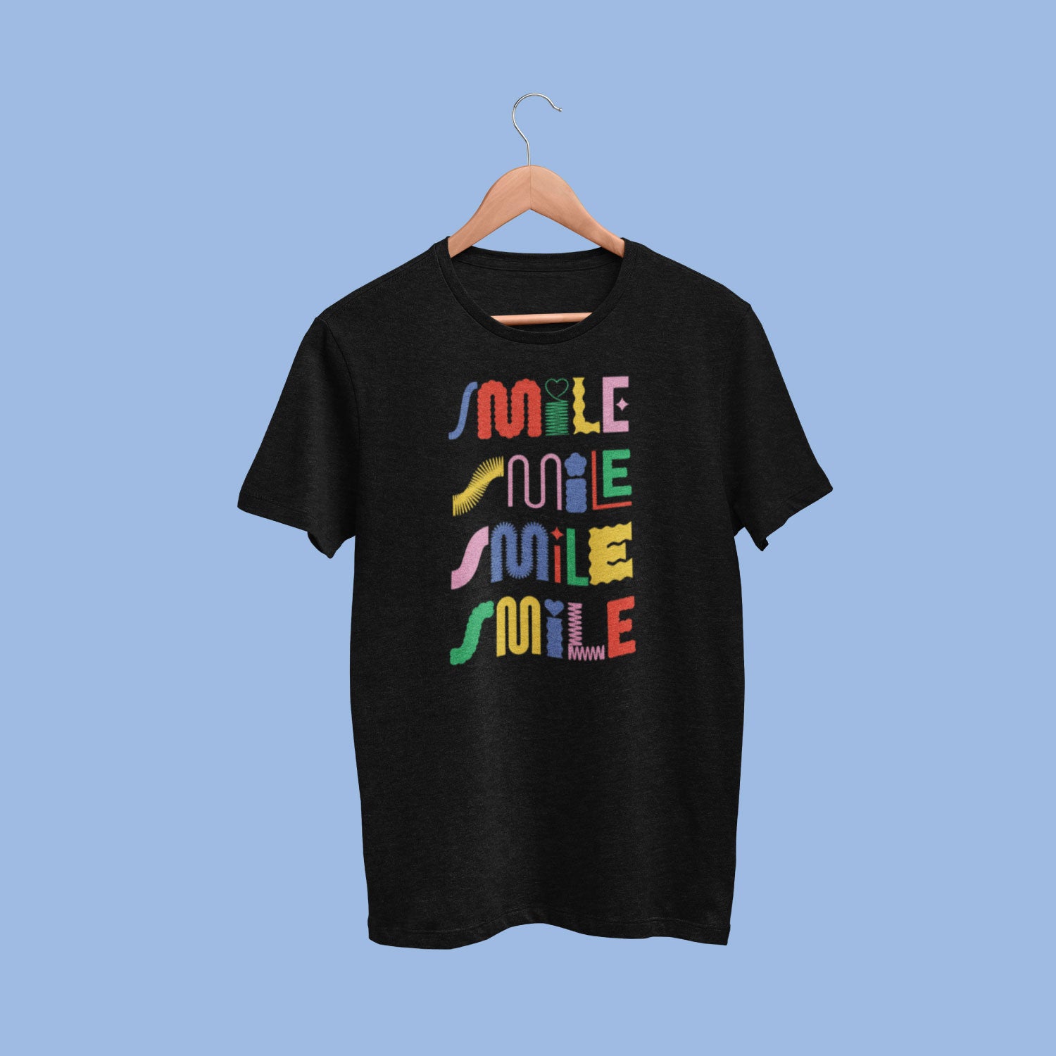 Smile Women’s Tee – Tantra Original Brand Since 1997 – Graphic Cotton Tee – Feel Good Wear - Shipping Globally!