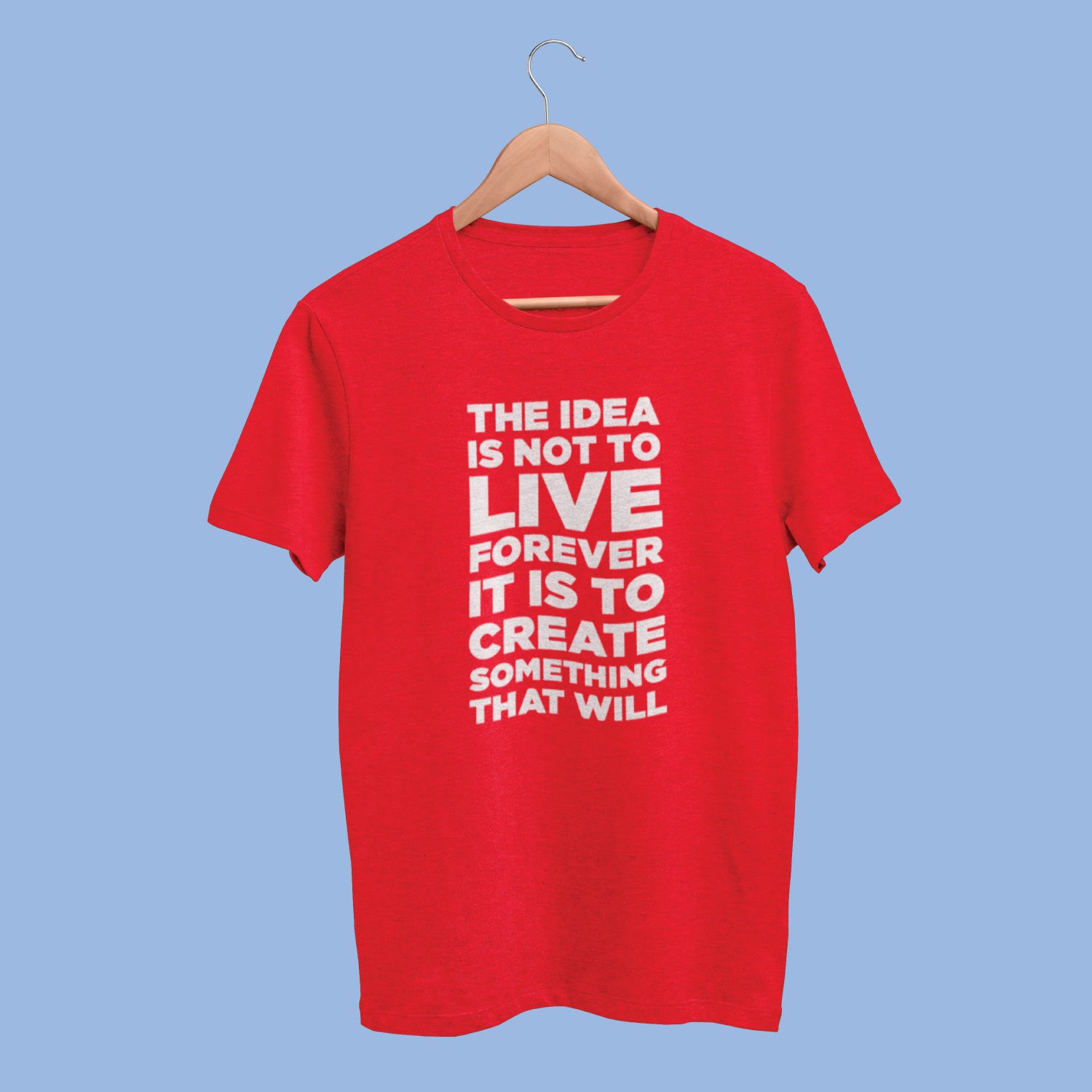 The Idea – Tantra Original Brand Since 1997 –  Inspirational Quote Graphic Unisex Cotton Tee Everyday Wear - Shipping Globally!